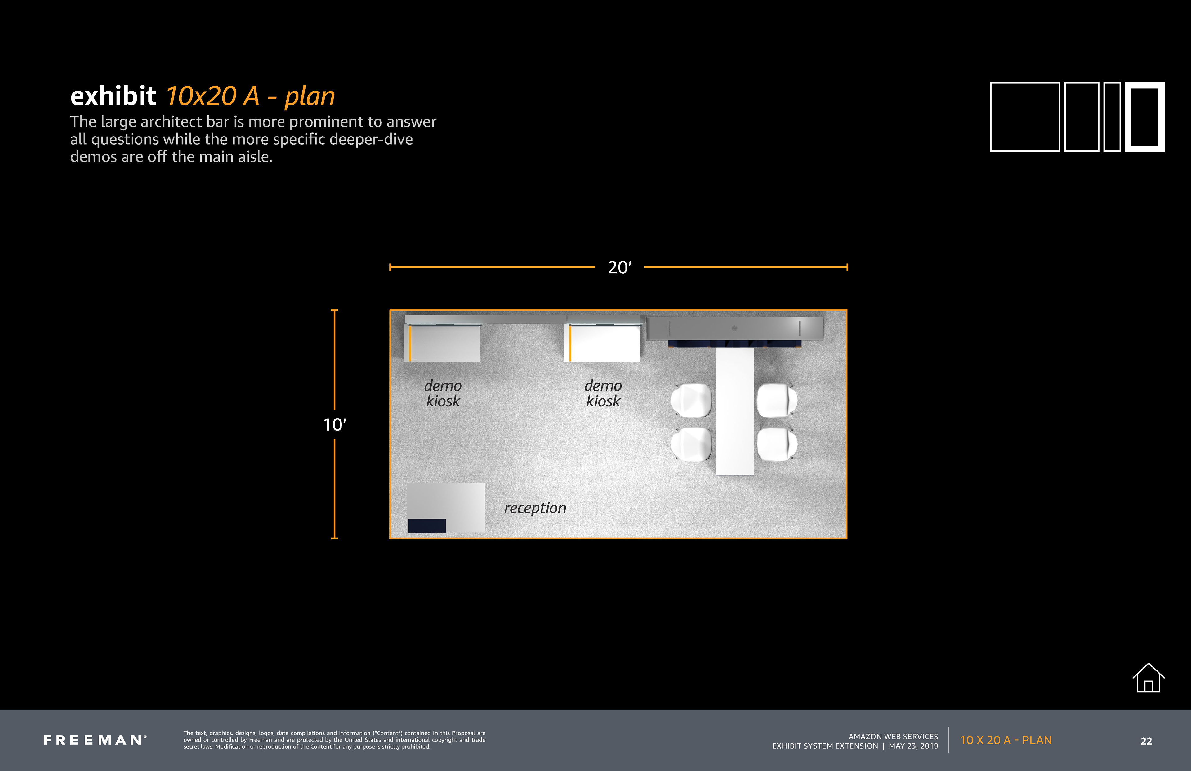 10 x 20 Plan Render