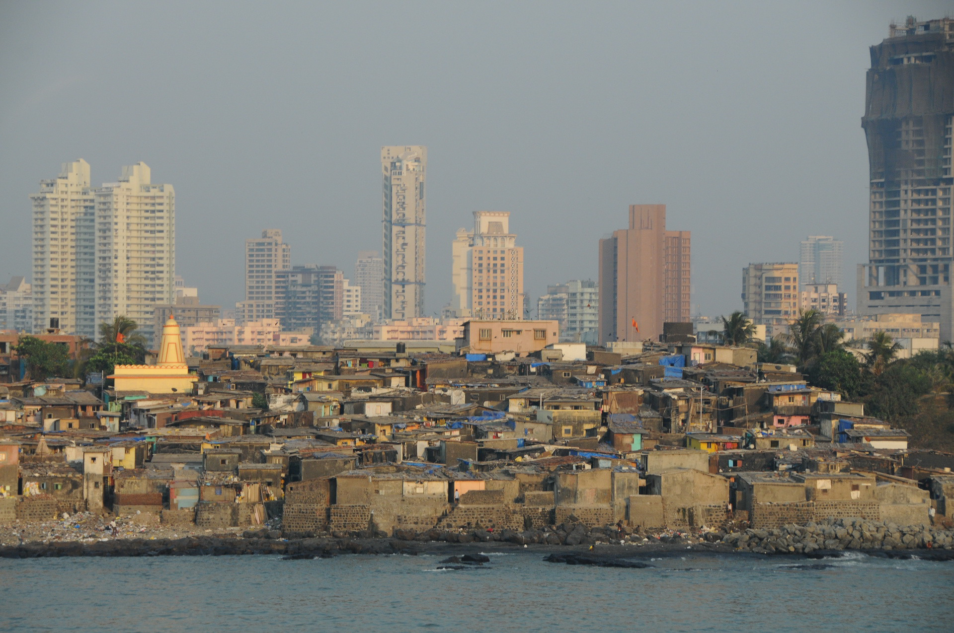 Bombai : Les riches et les pauvres