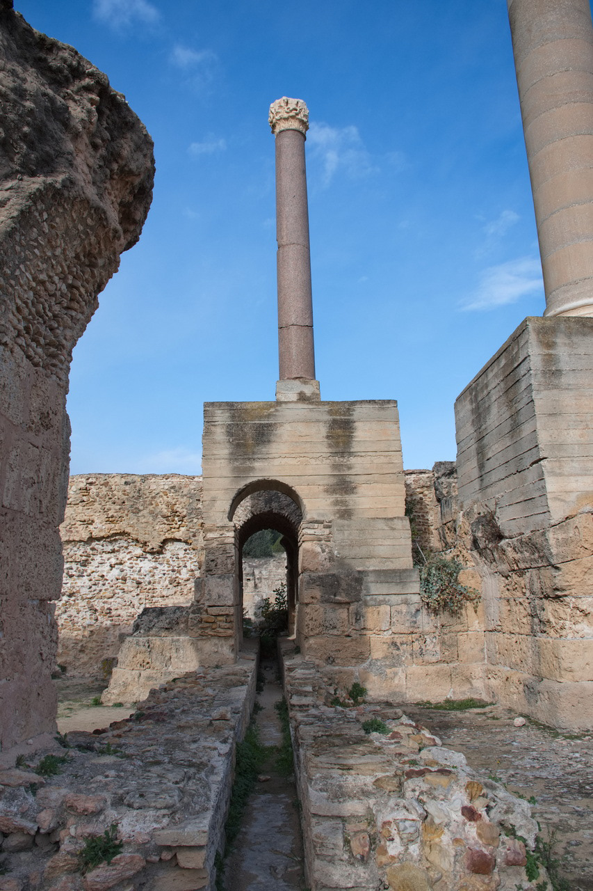 Les thermes de Cartage