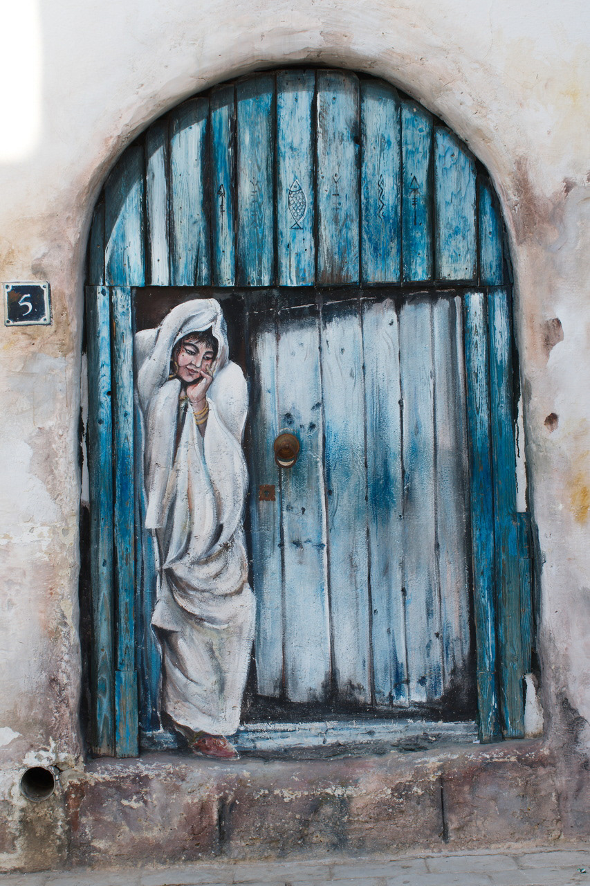 Street Art Médina de Hammamet Yasmine
