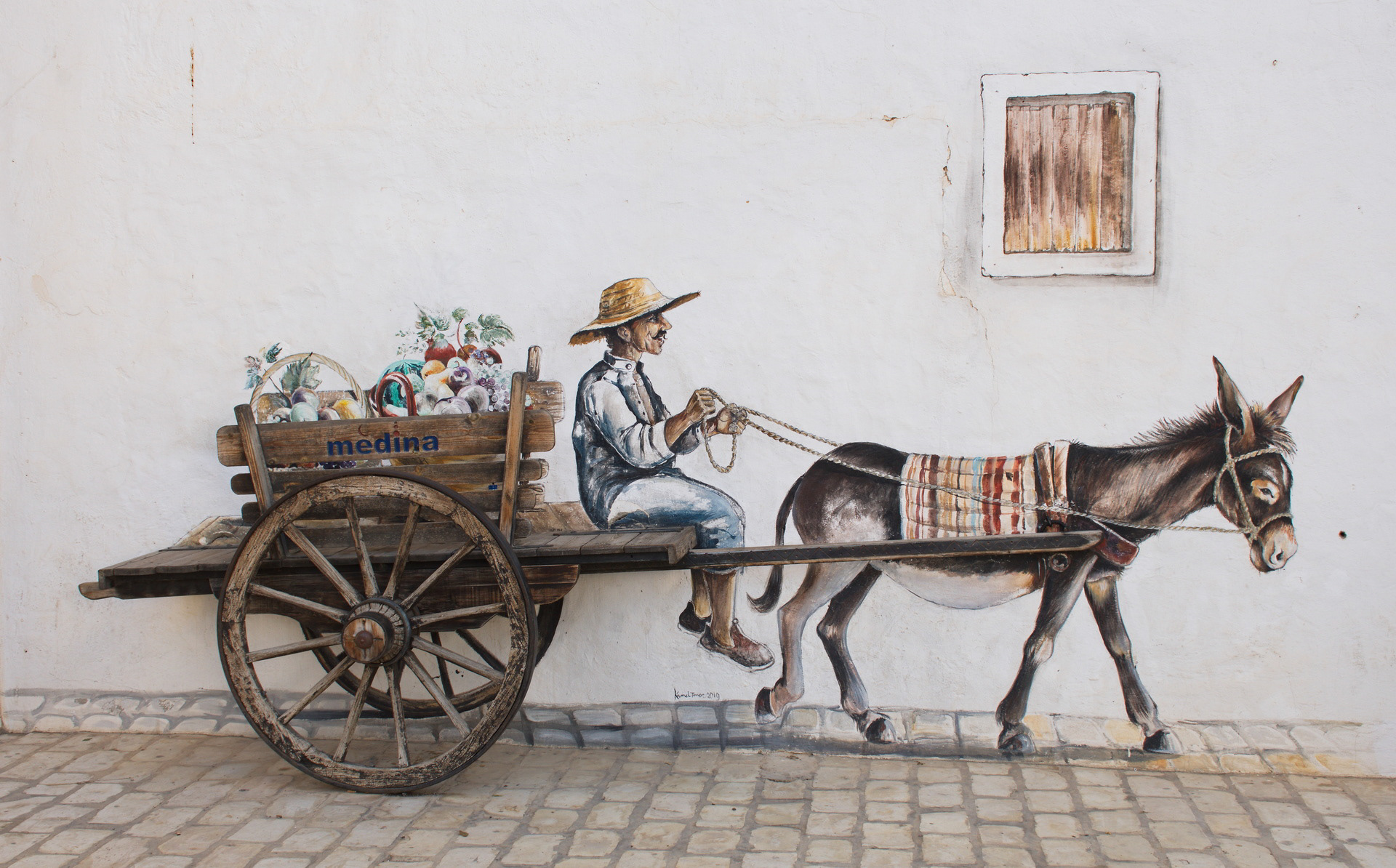 Street Art Médina de Hammamet Yasmine