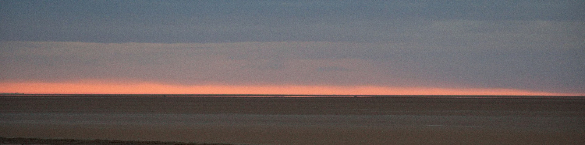 Lever de soleil sur le chott El Djerid