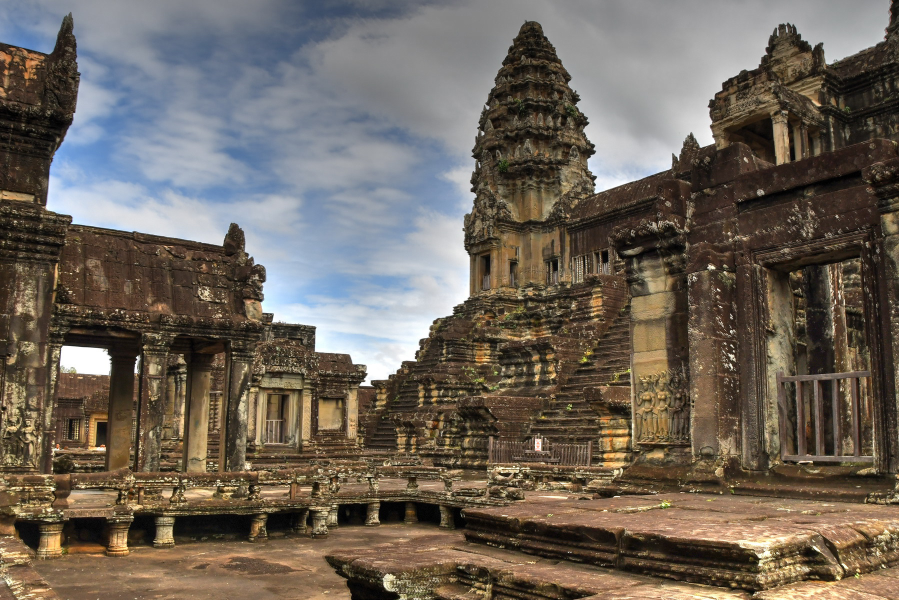 Angkor Wat bibliothèque nord