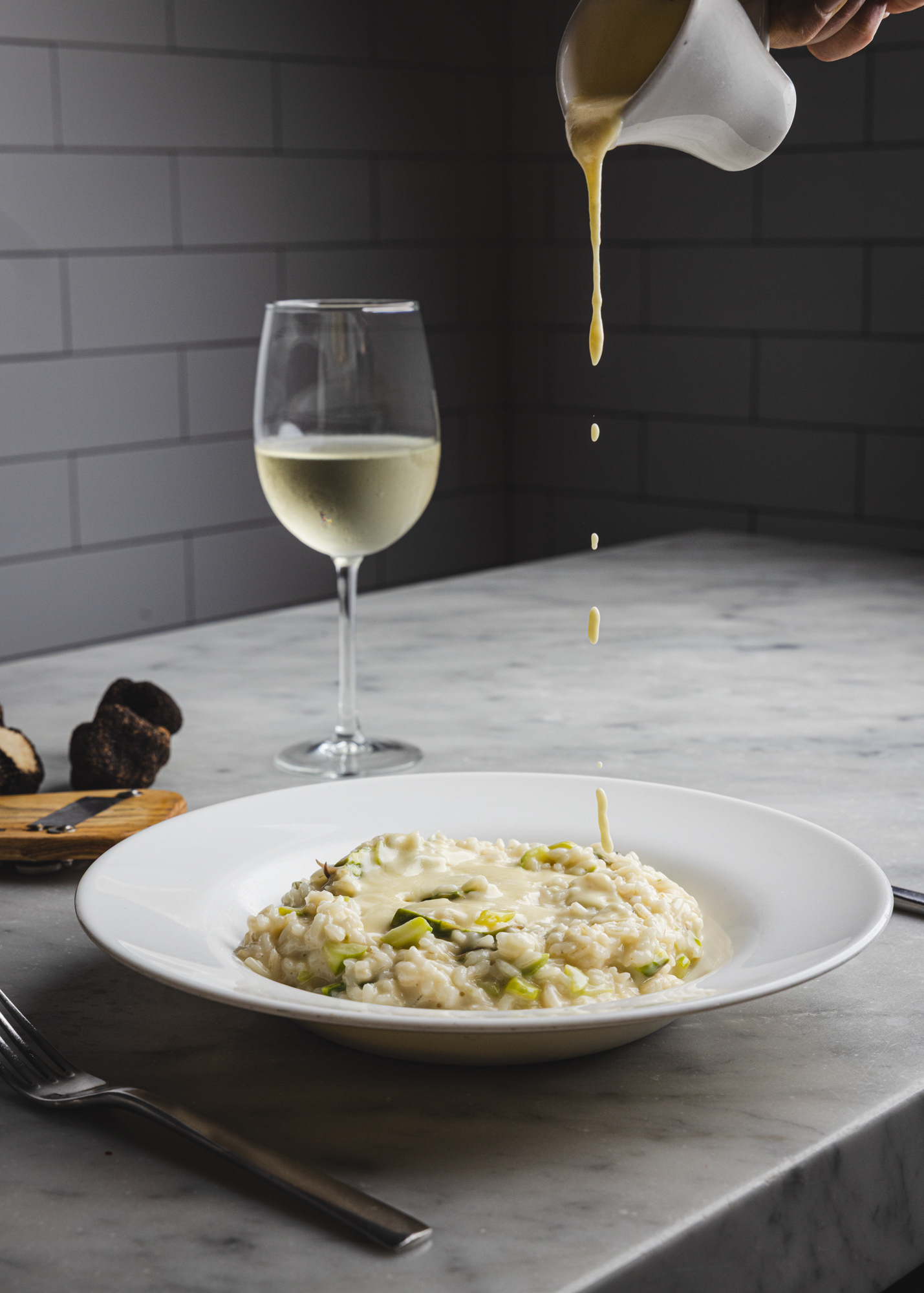 Hospitality photography in Los Angeles by Marco Gallico, featuring professional food and beverage shts of brunch, meals, cocktails for restaurants, bars and hotels.
