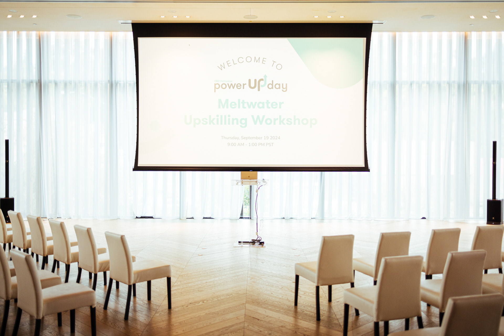 Meltwater Workshop in Beverly Hills photographed by Marco Gallico.