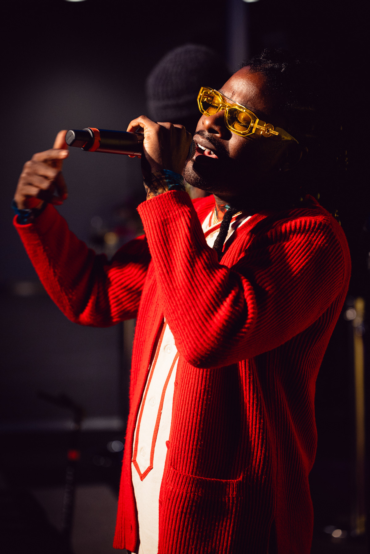 Corporate event photography Los Angeles singer