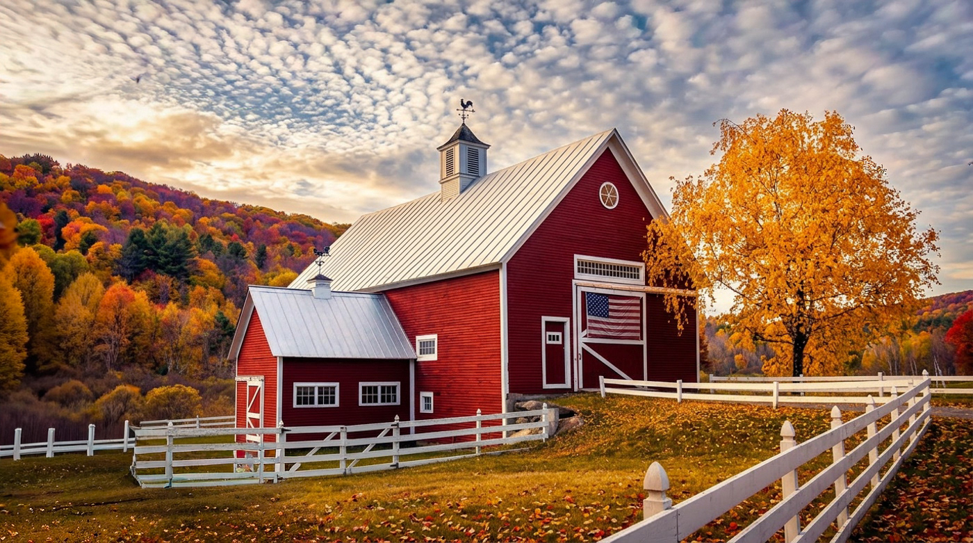 Autumn Splendor on the Homestead