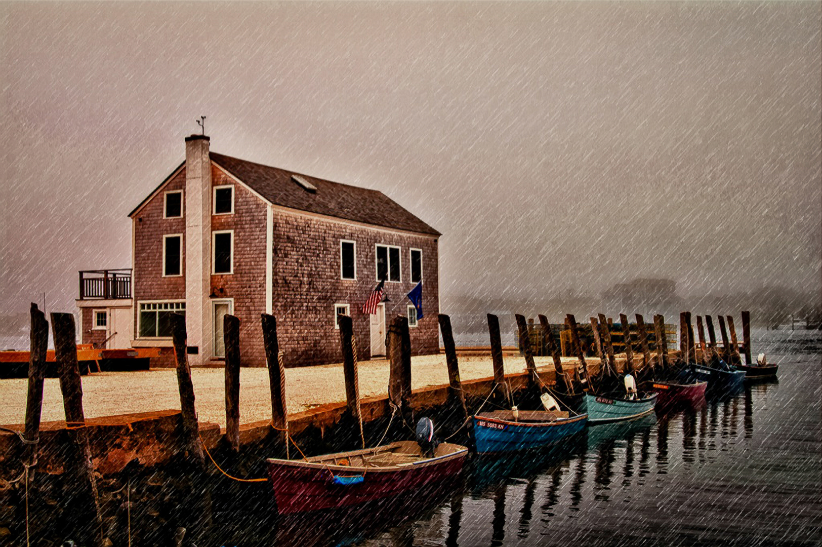 Coastal Calm in the Storm