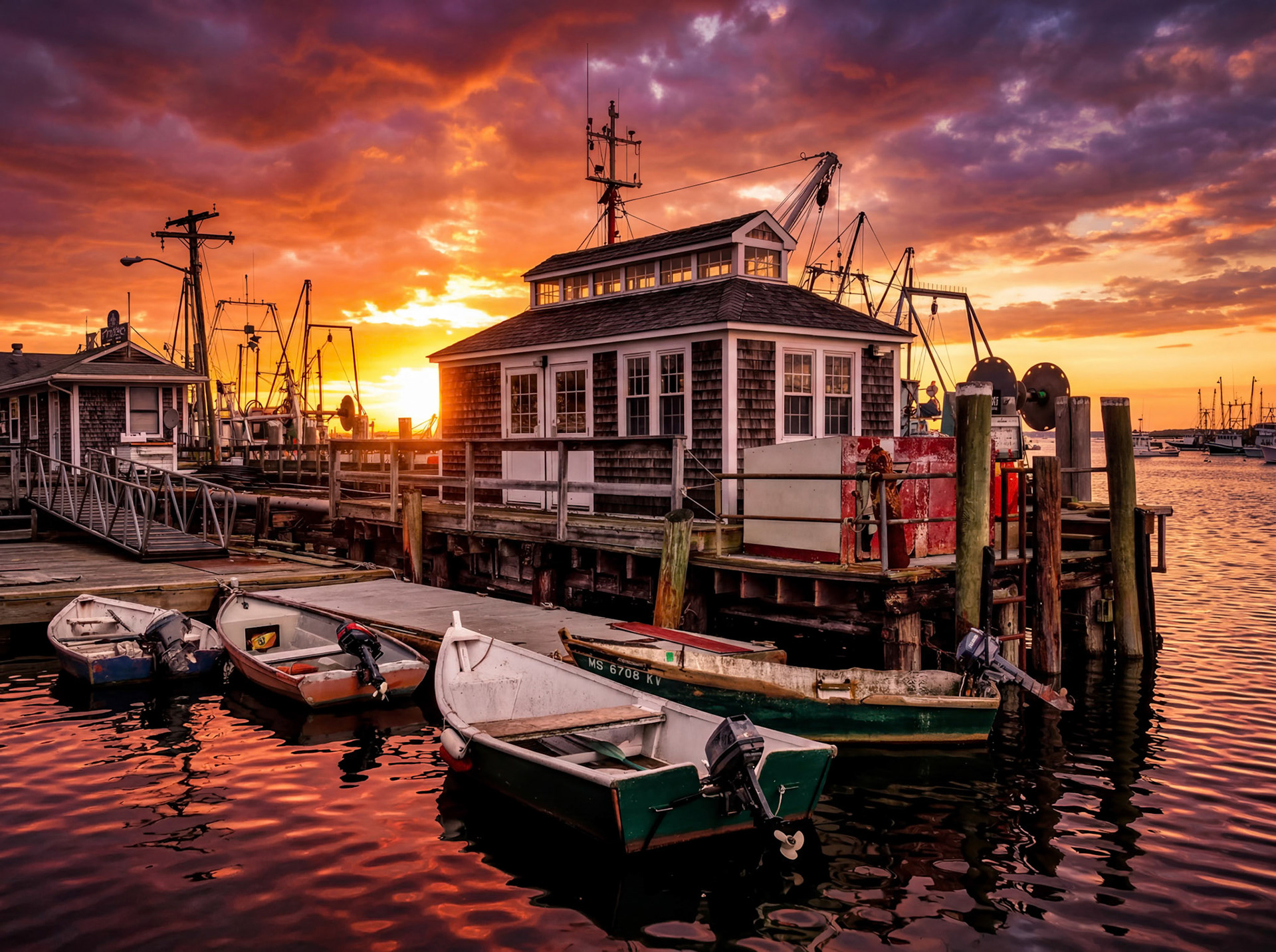 A New England's Sundown