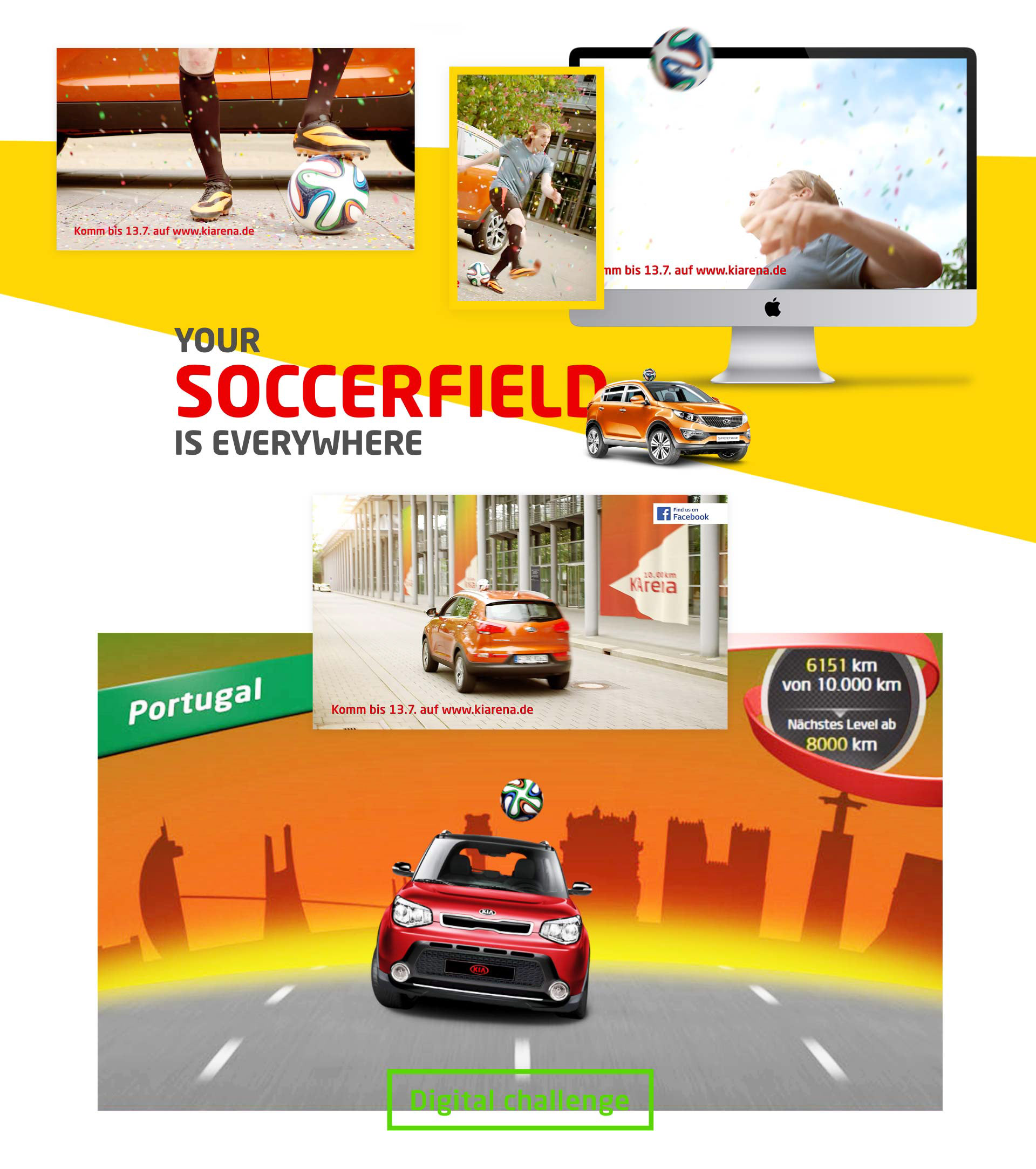 Campaign activation video for Youtube and the interactive game