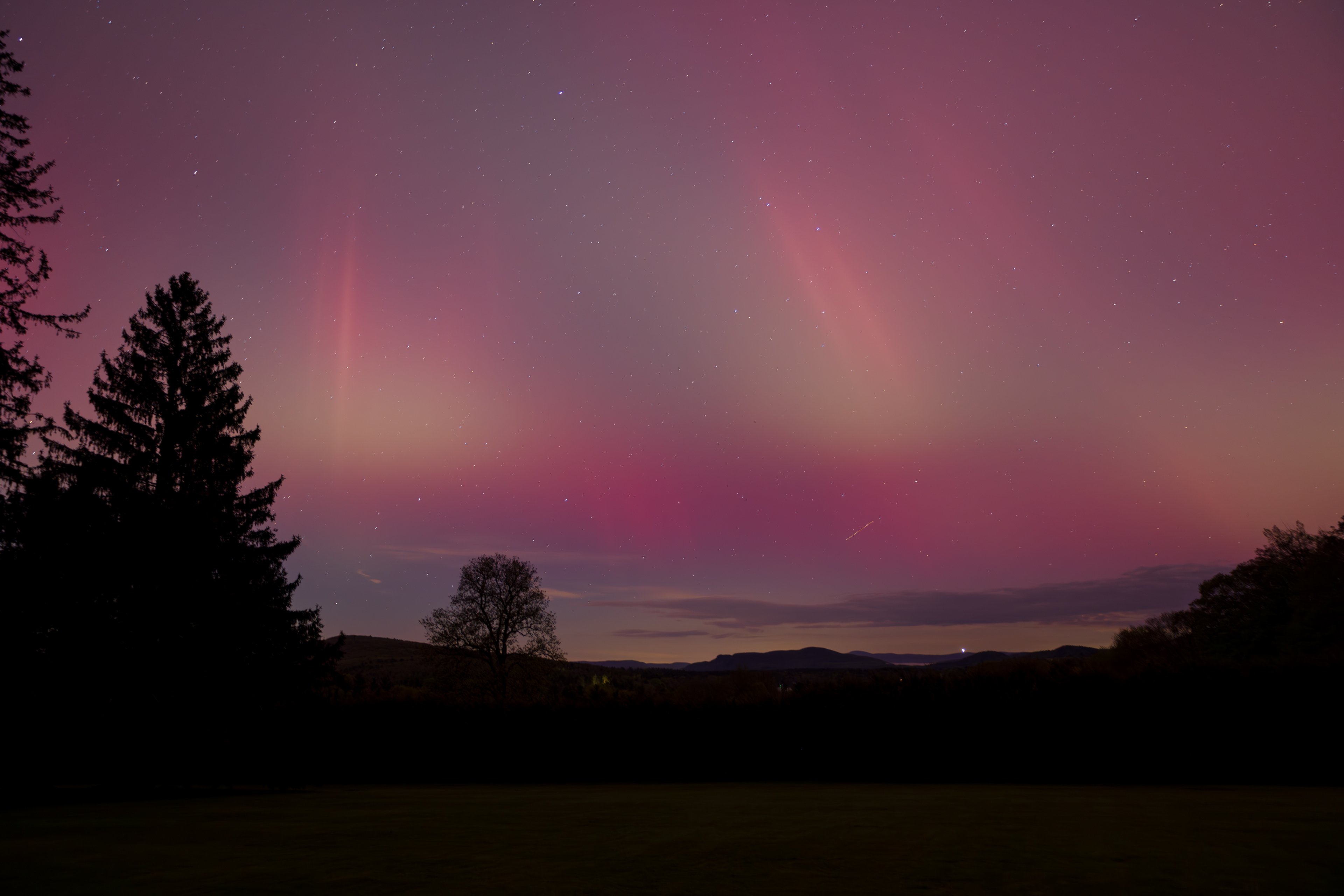 "The View" from Tanglewood's Tappan Manor lawn under