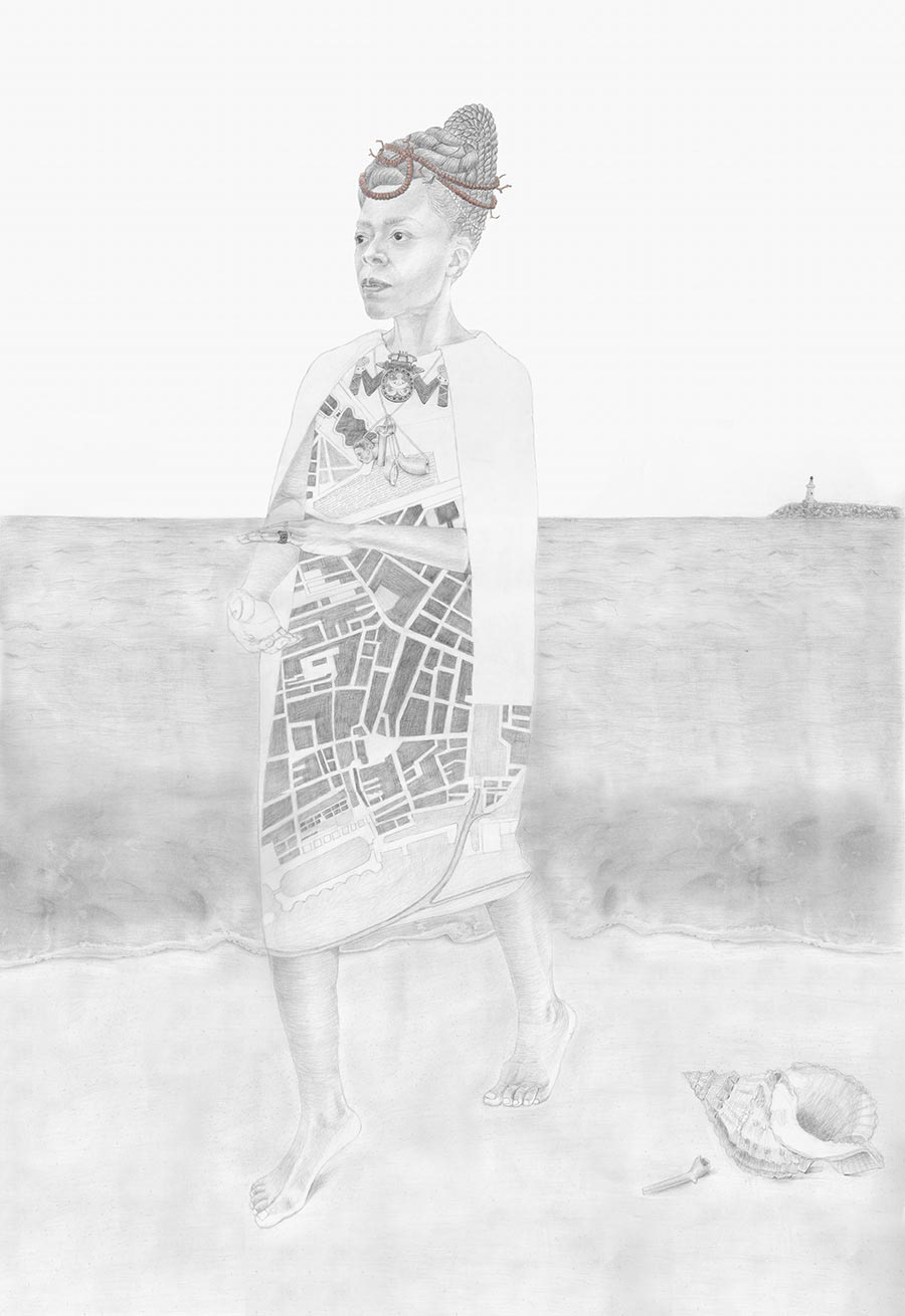Contemporary Drawing, Liverpool Biennial, Khanyisile Mbongwa