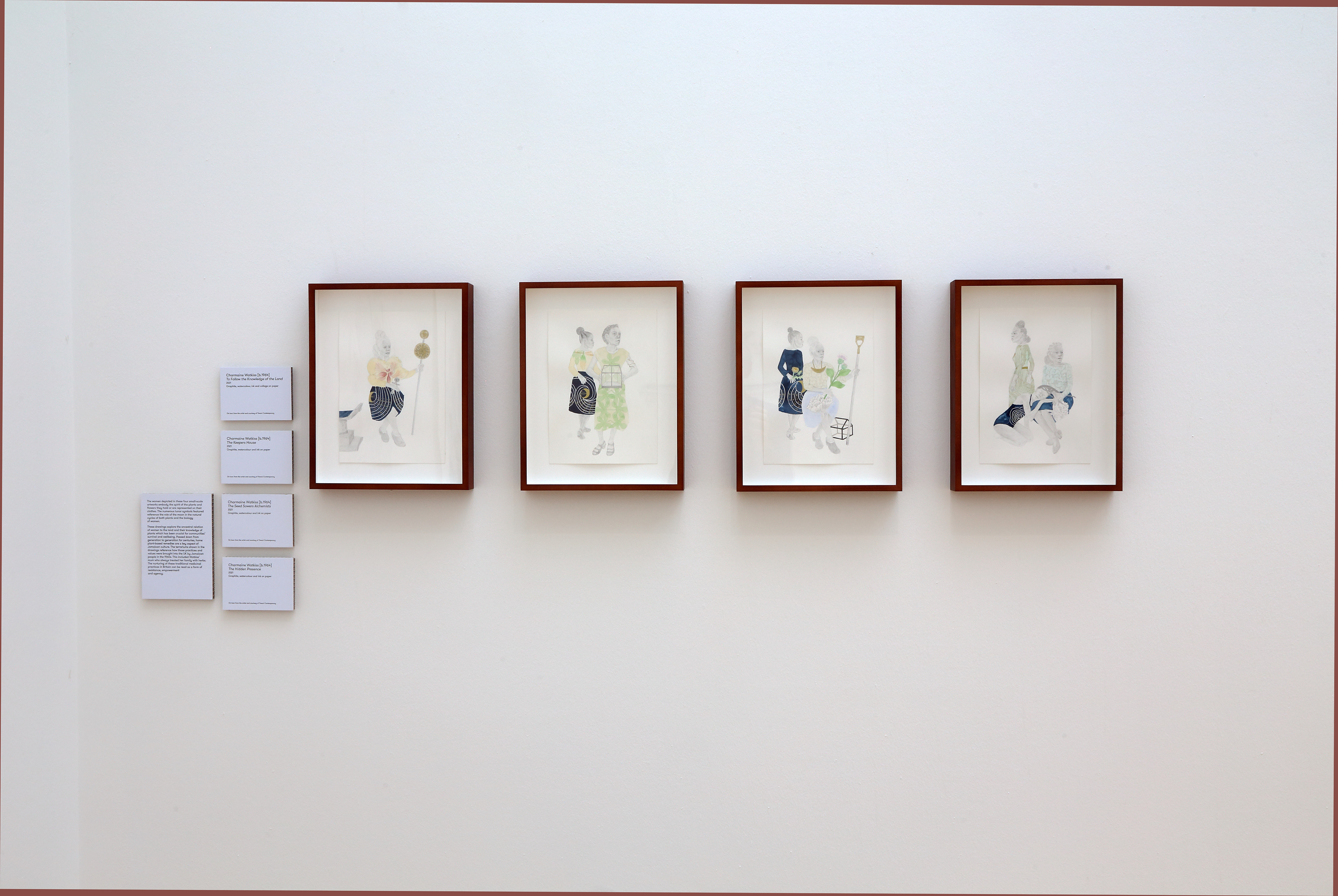 The Wisdom Tree Charmaine Watkiss Leeds Art Gallery, small drawings