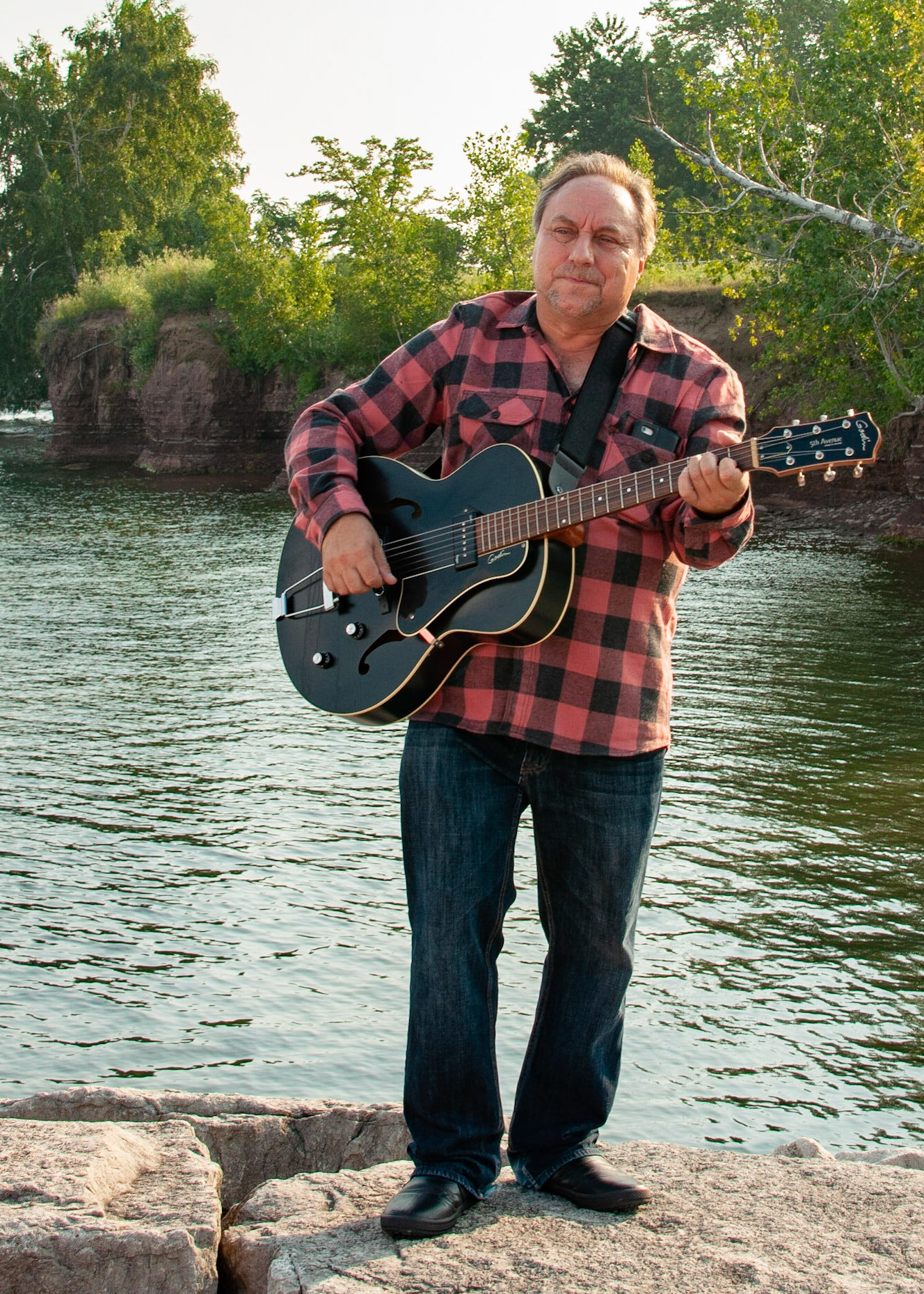 Branding shot with John Restas