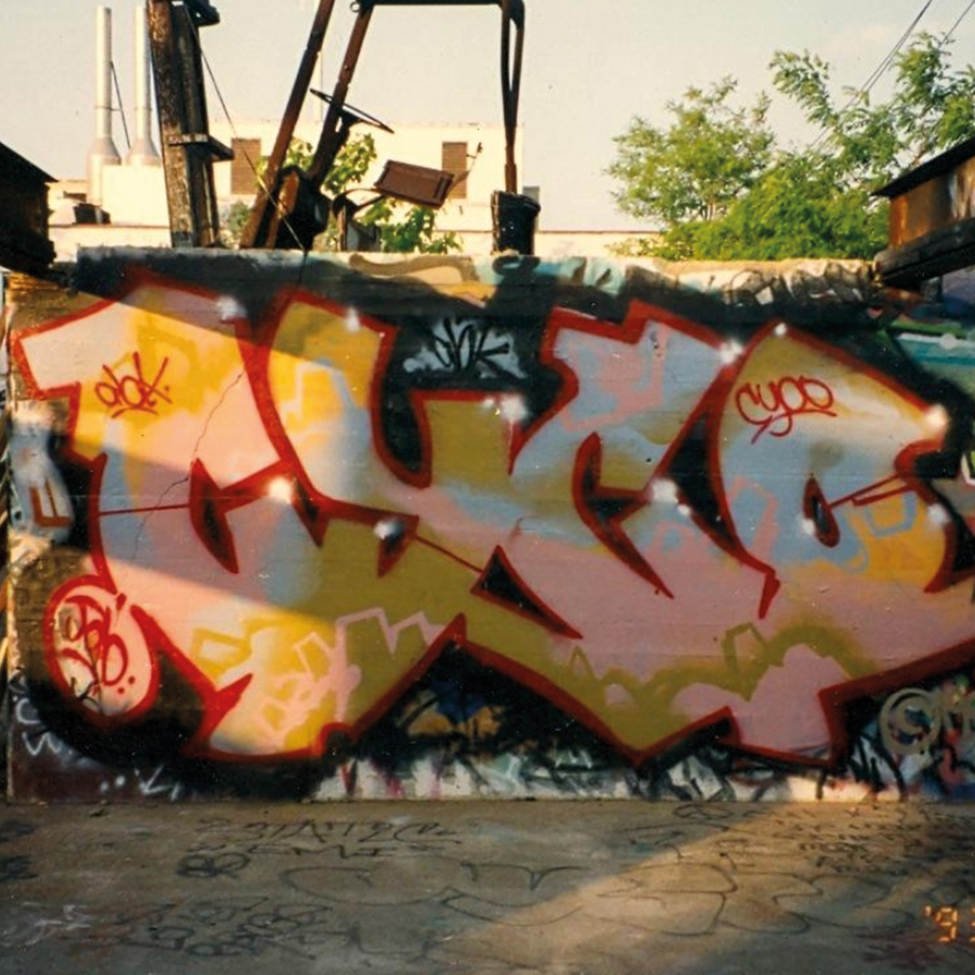 CYCO paint pit, Long Island 1993