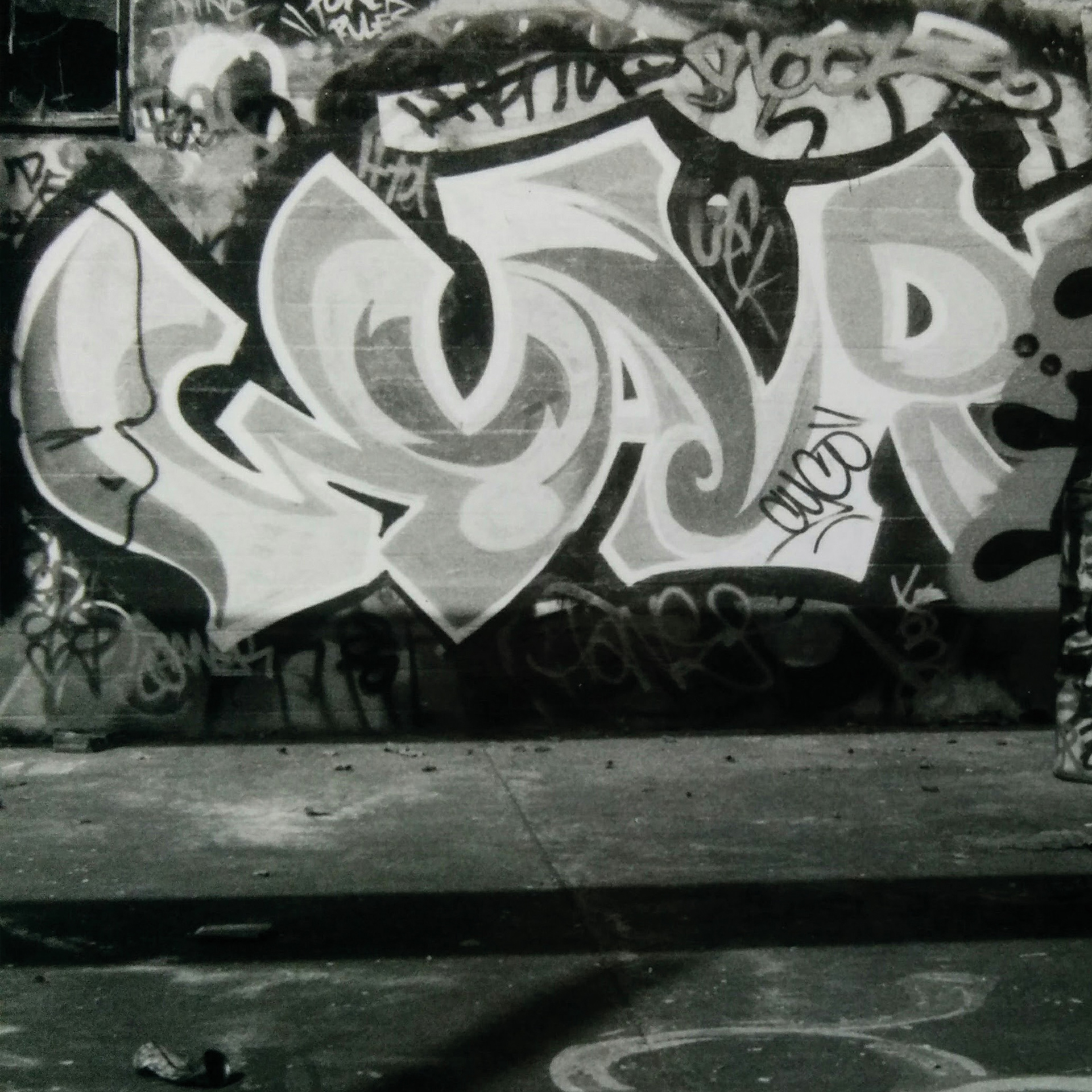 WAR paint pit, Long Island 1990