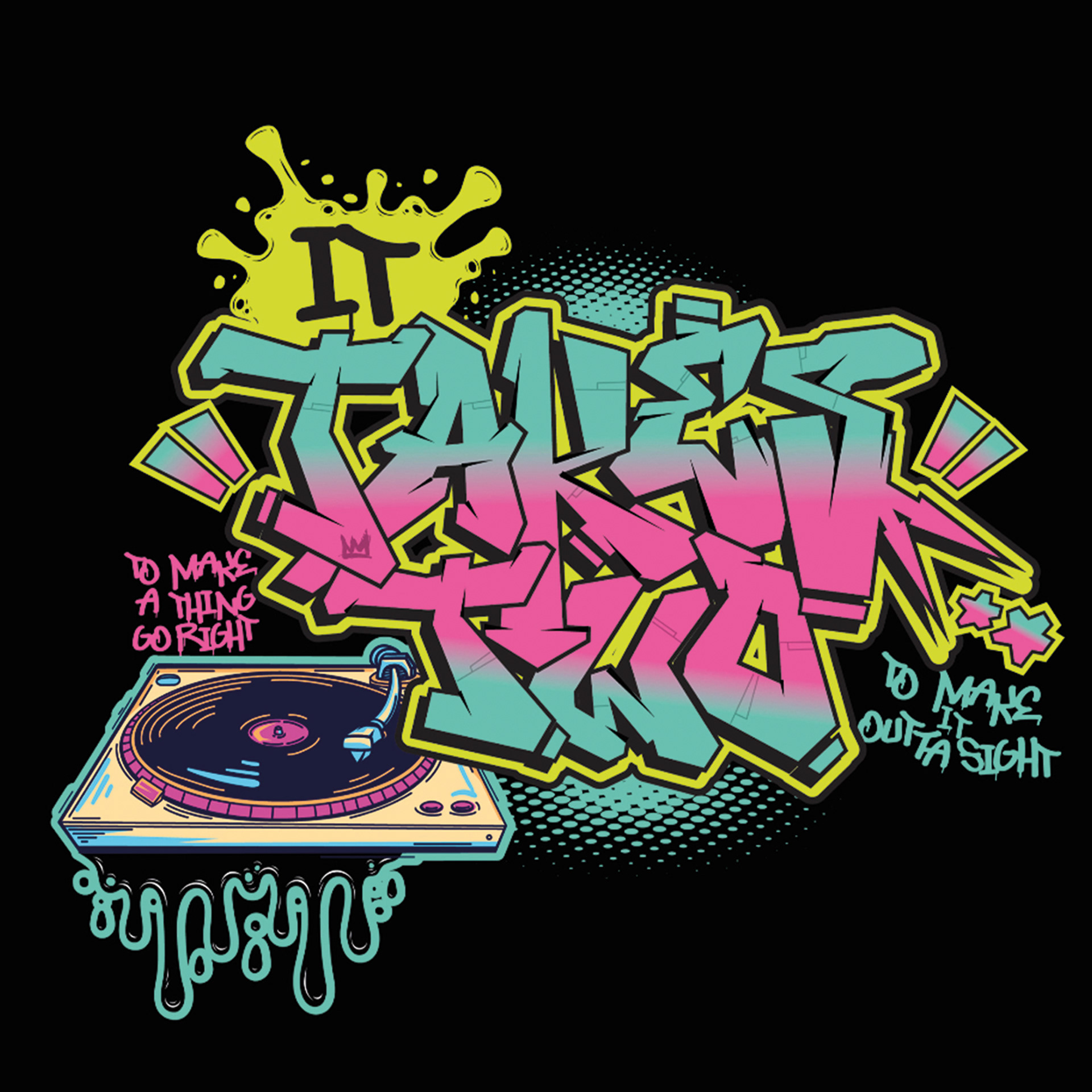 Rob Base 35th Anniversary Tshirt Design 1