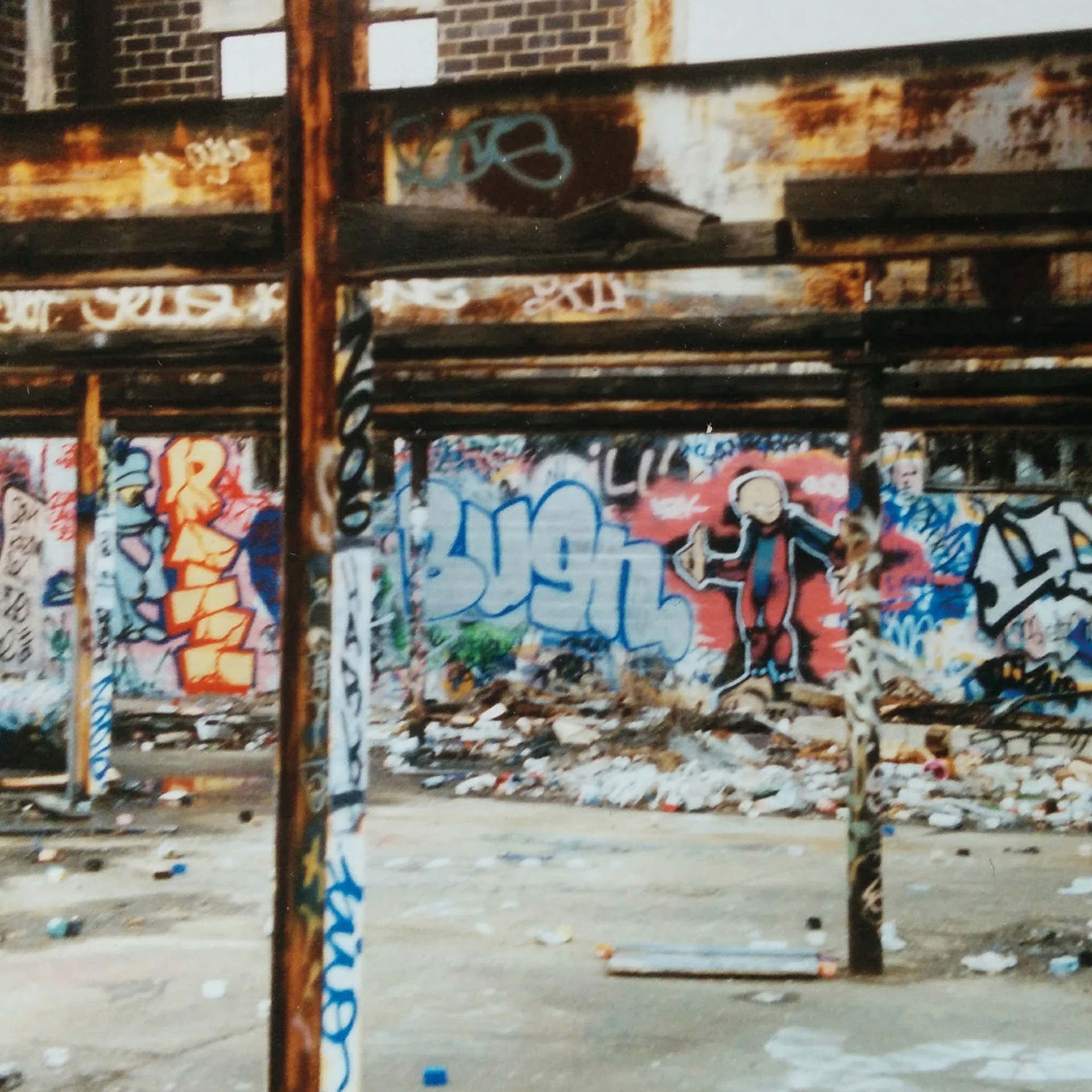 BUGN paint pit, Long Island 1992