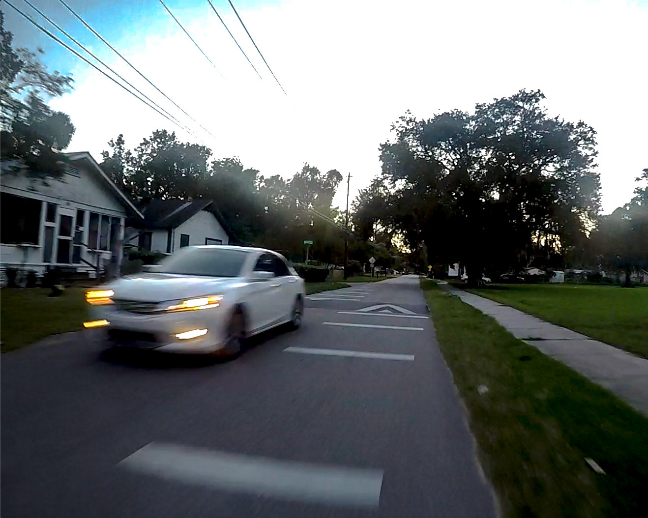 Speed bump on Kingston St, Daytona Beach