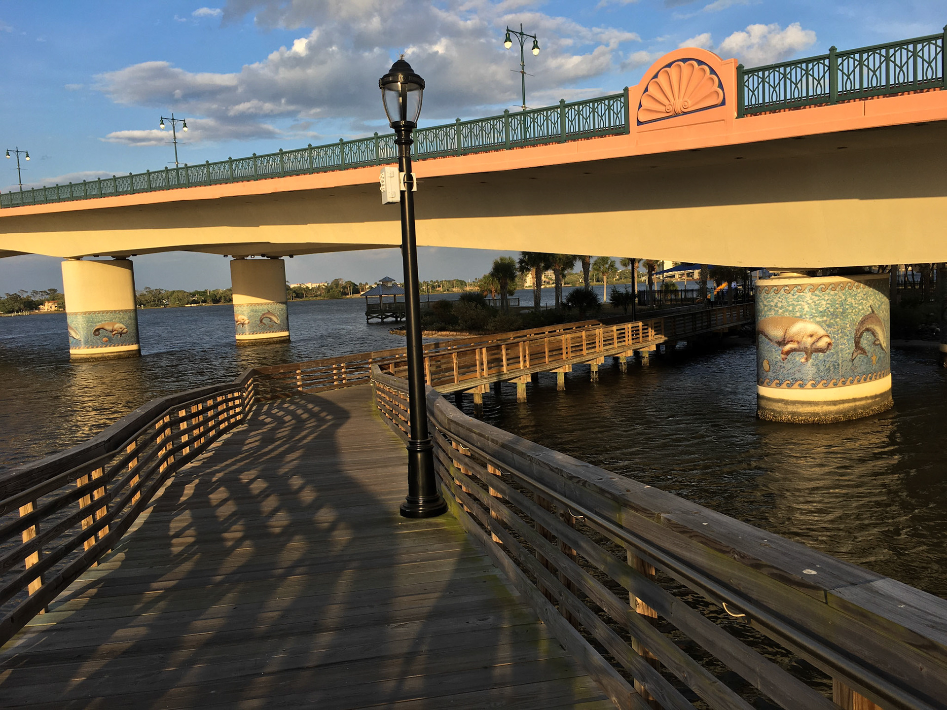 Sweetheart Trail under US 92, Daytona Beach