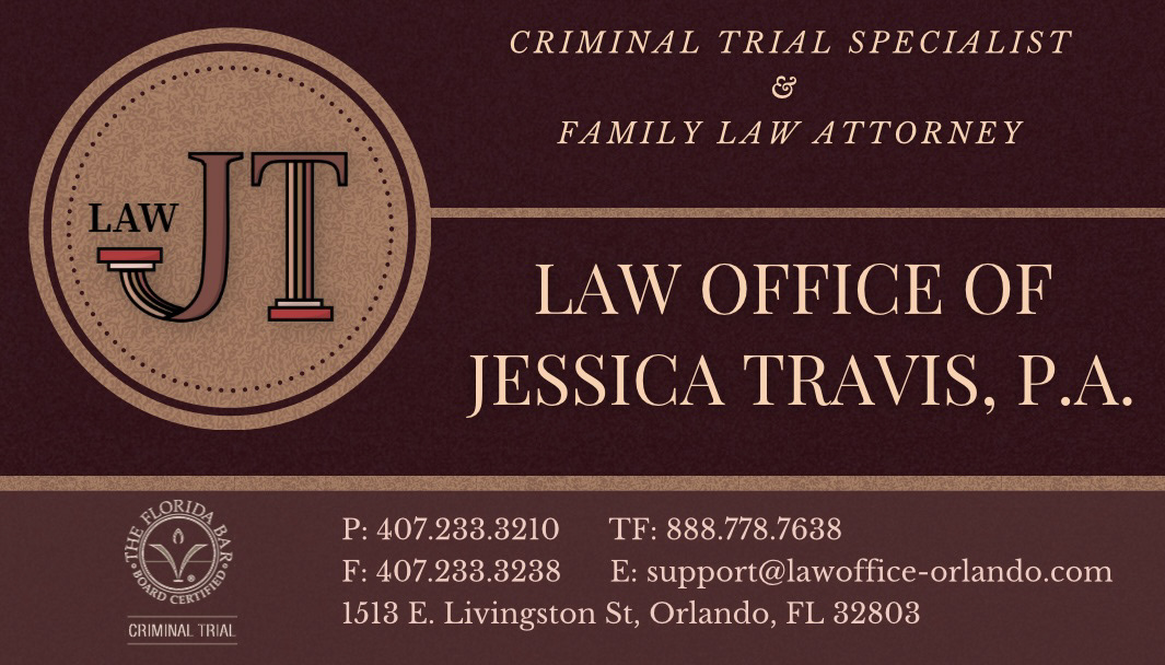 Business Card - Law Office of Jessica Travis
