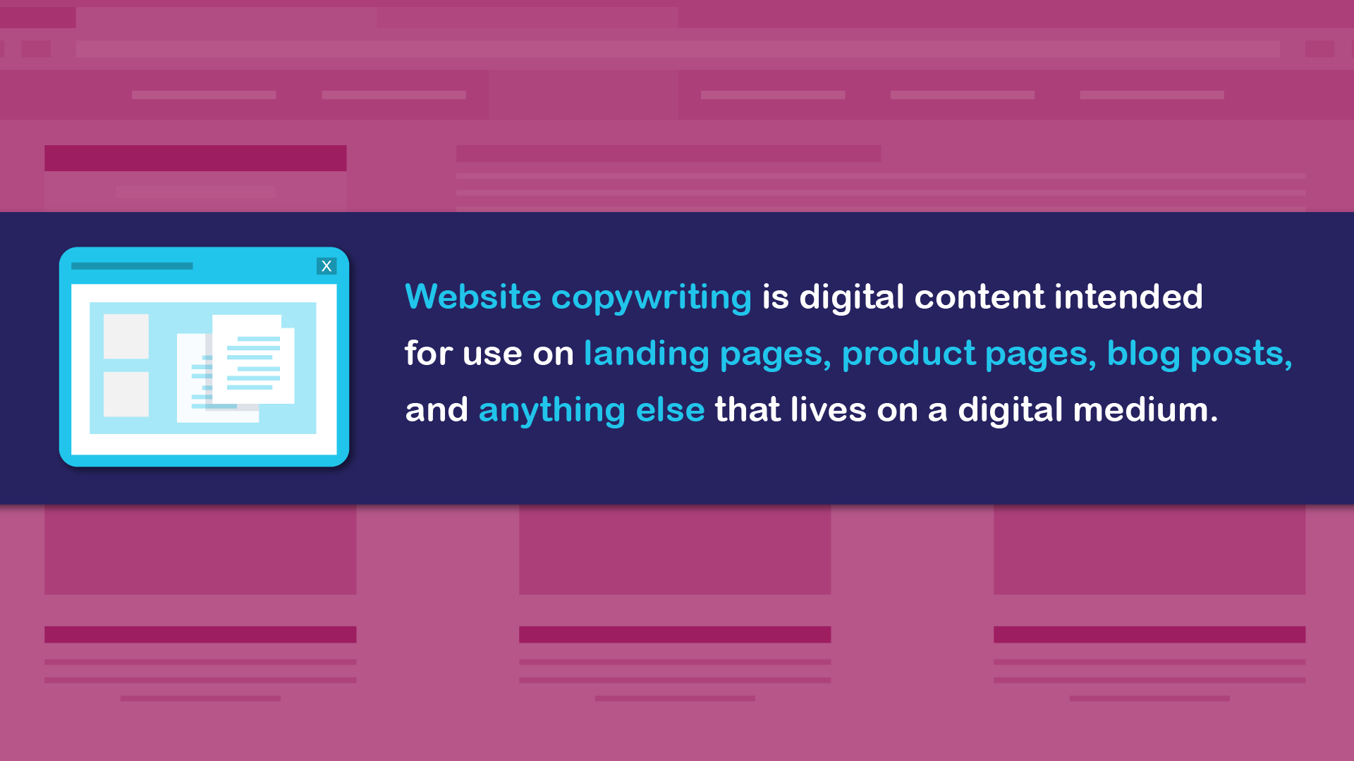 Website Copywriting