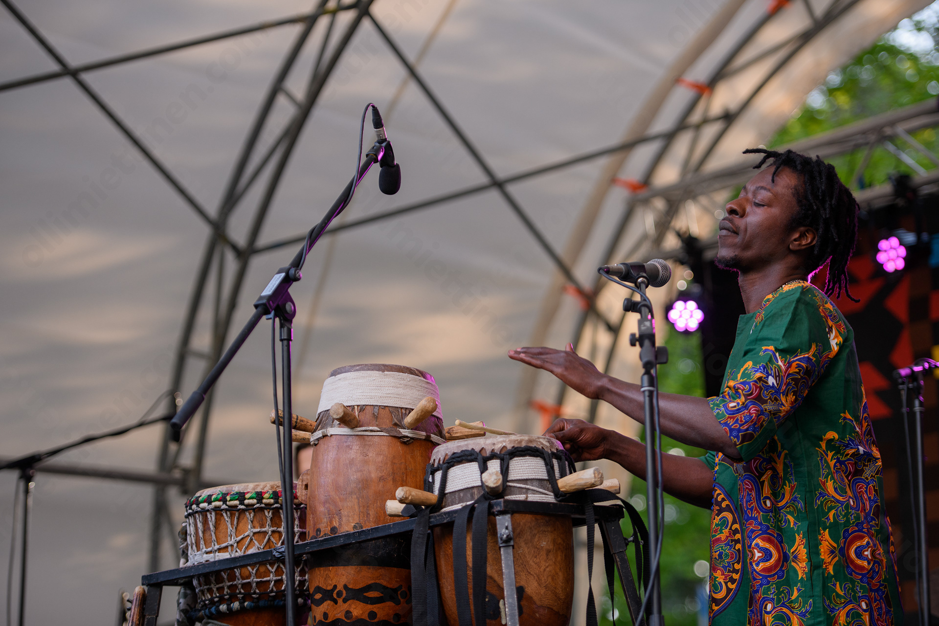 AfroSaïsba – Ismaila Sané Band / Afrojazz Club goes Alppipuisto, July 9