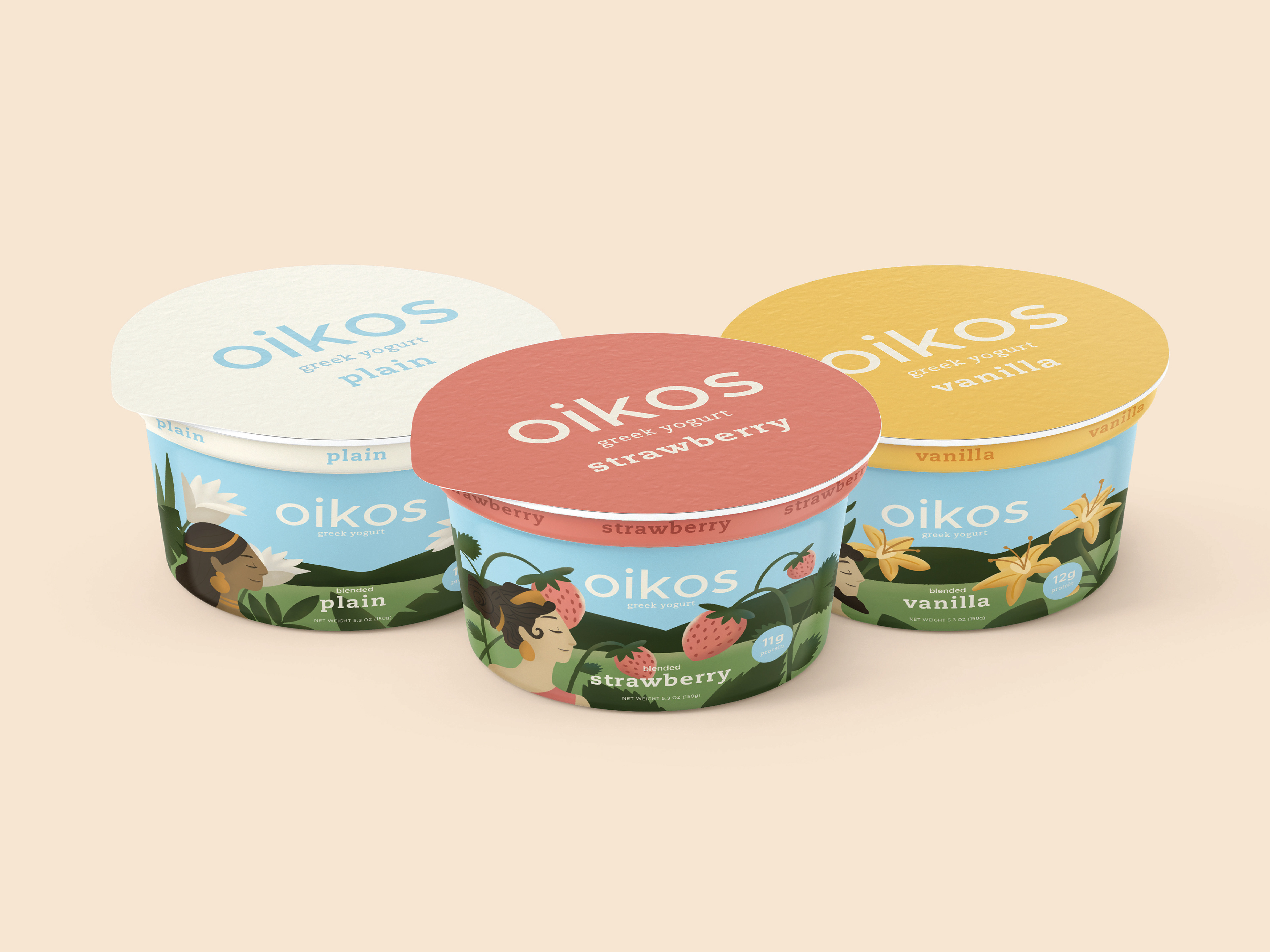 oikos greek yogurt plain