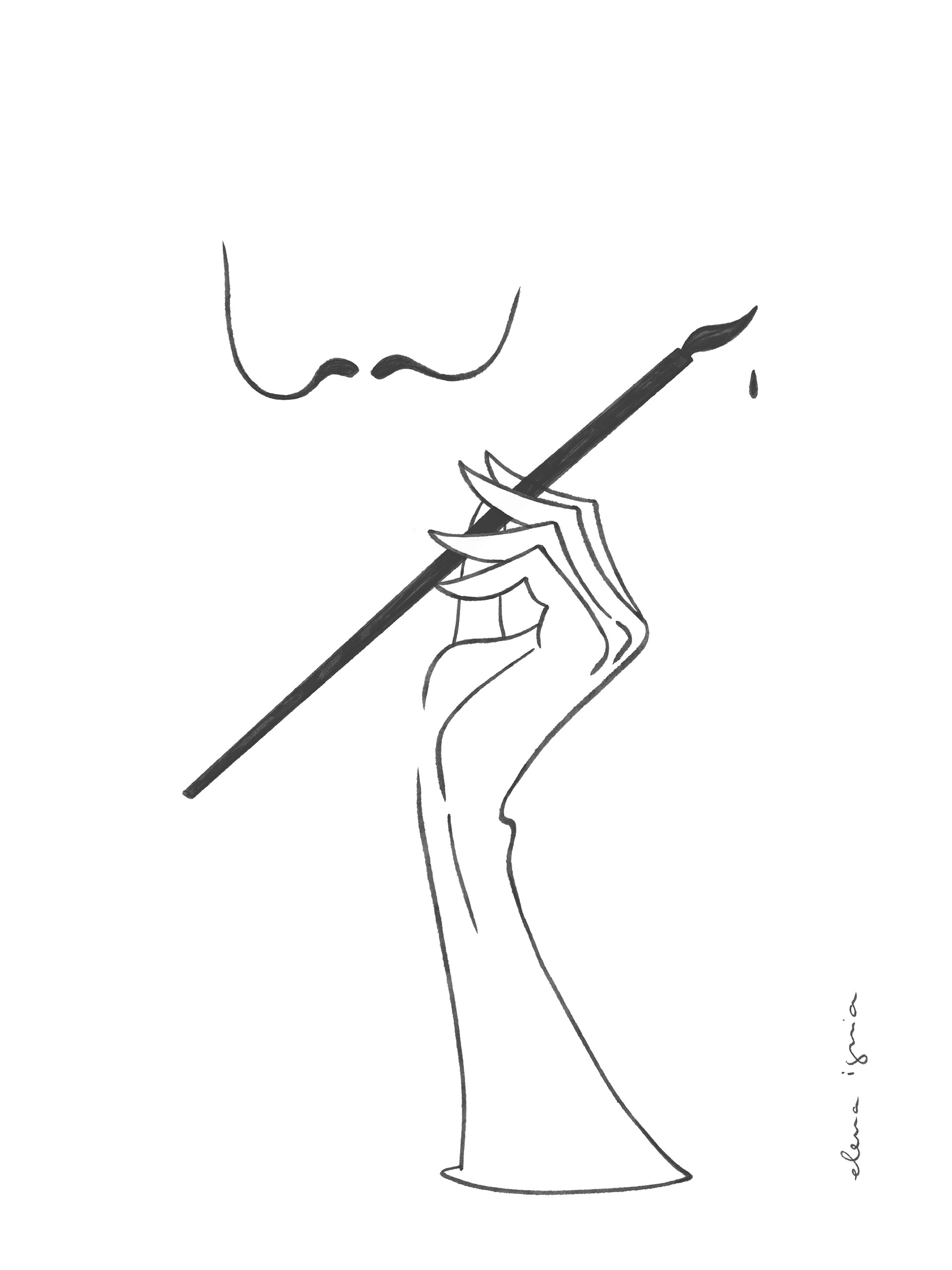 Passing the moustache