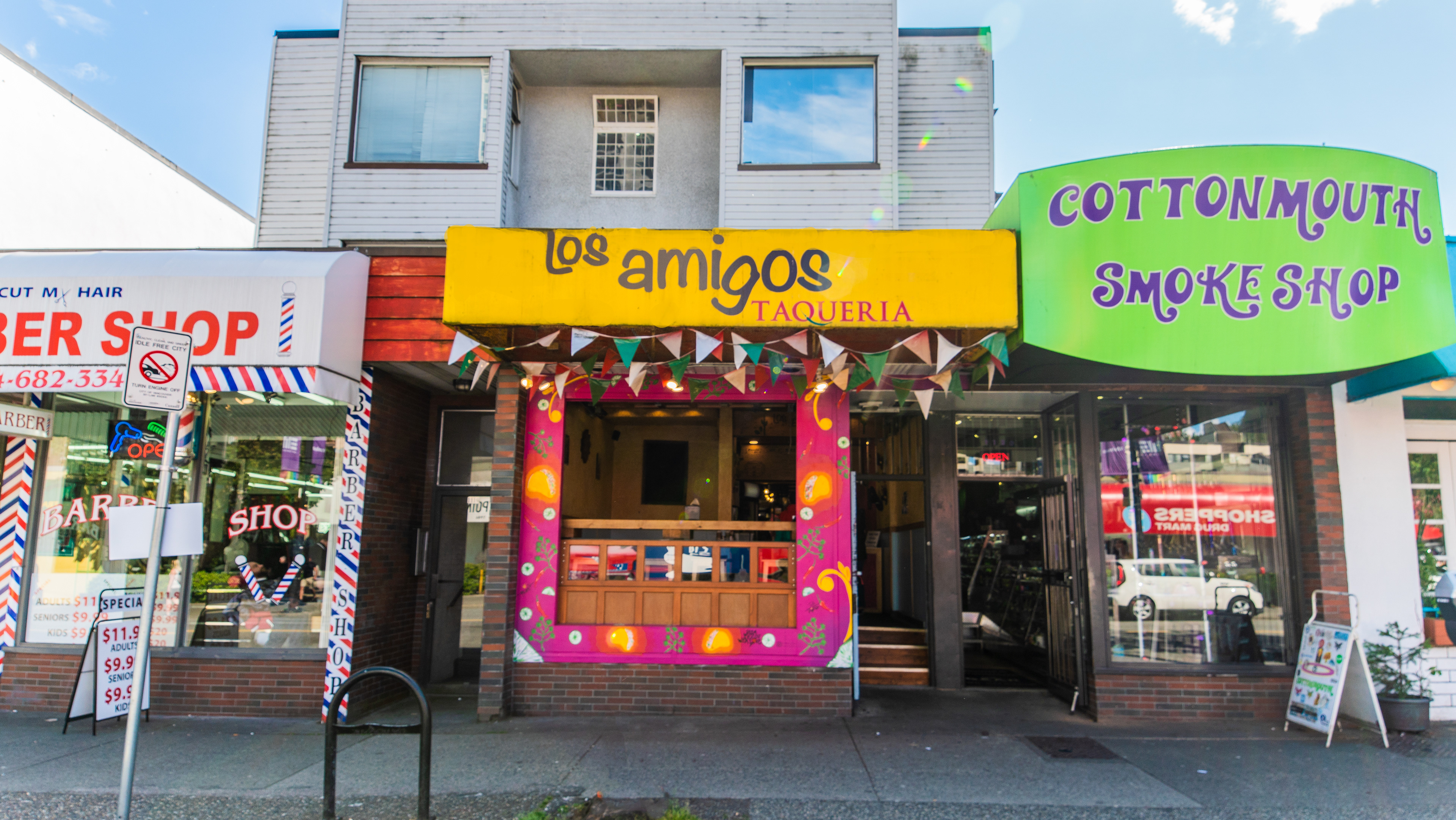 Los Amigos Taqueria, Down town Vancouver , BC, Canada