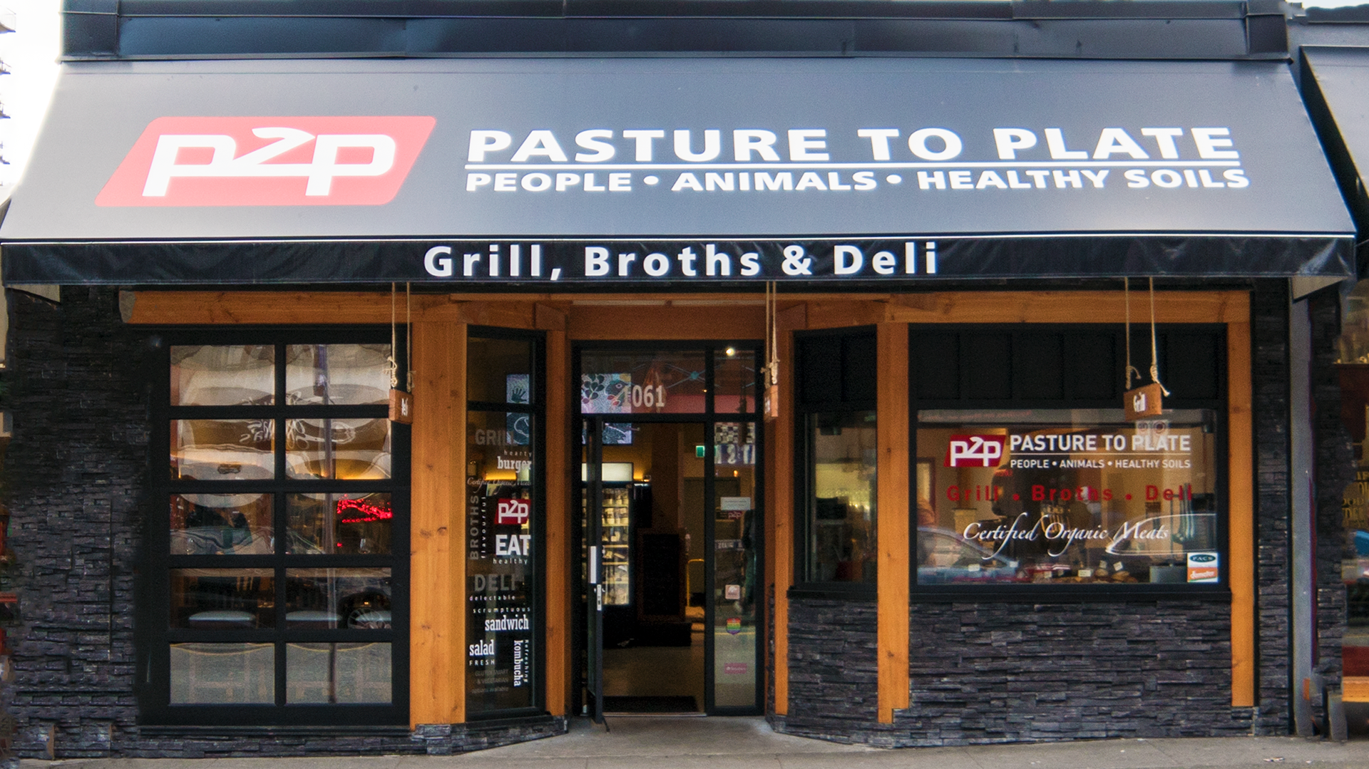 Grill, Broths & Deli, Denman St Vancouver.