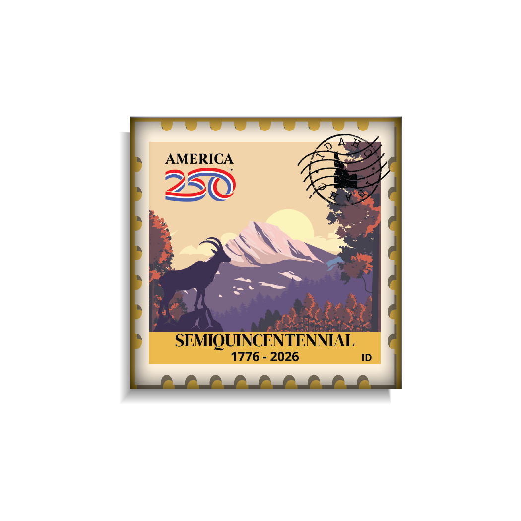 Idaho Stamp Magnet