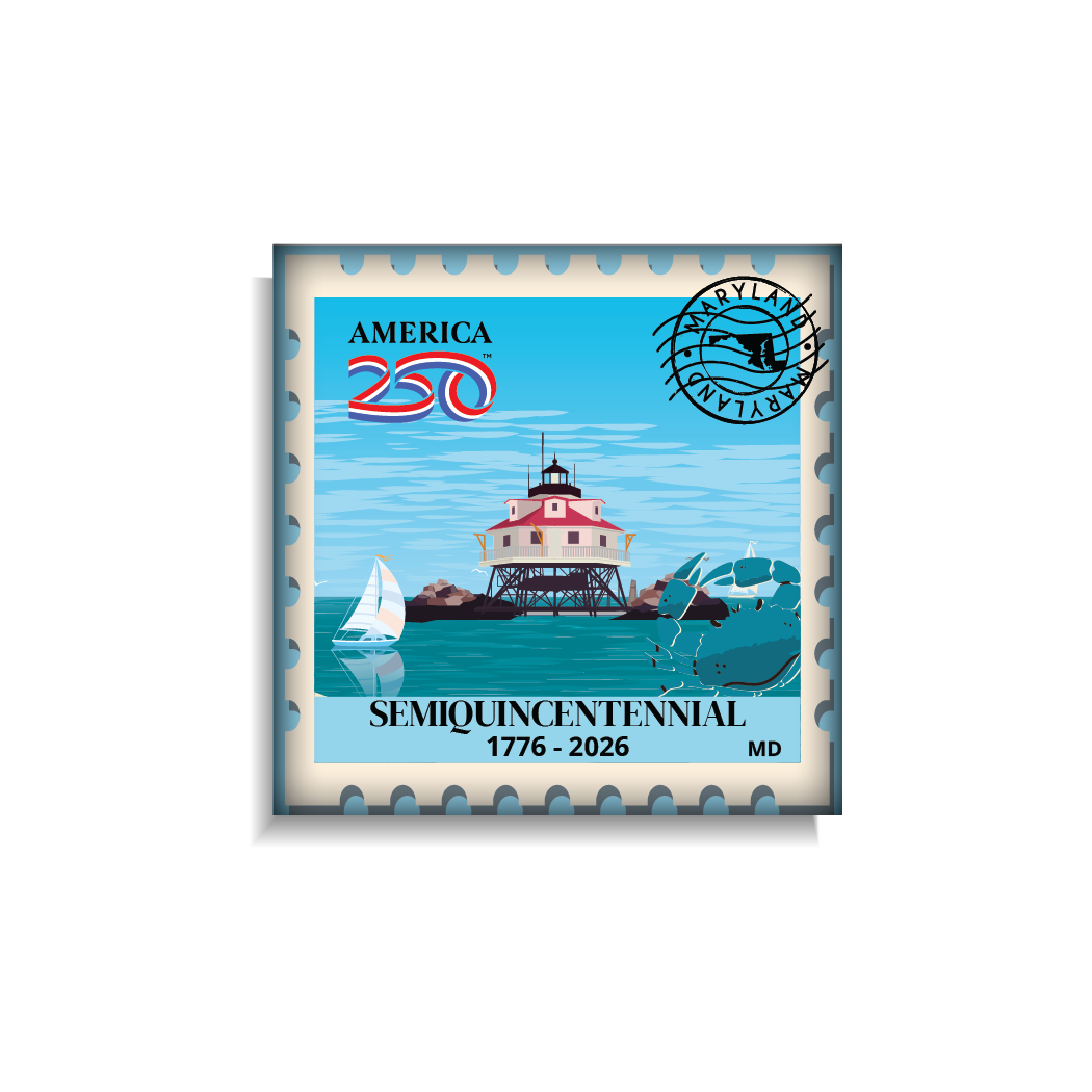 Maryland Stamp Magnet