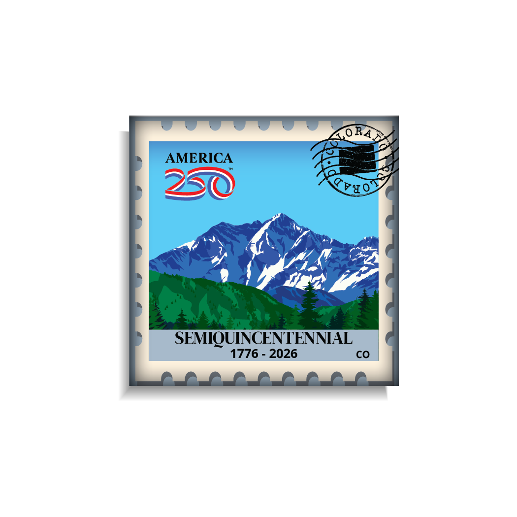 Colorado Stamp Magnet