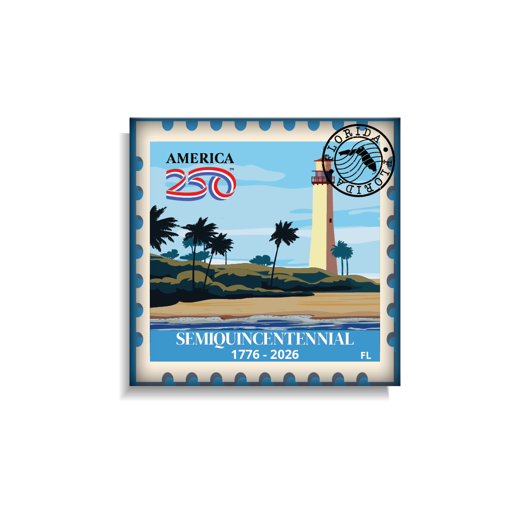 Florida Stamp Magnet