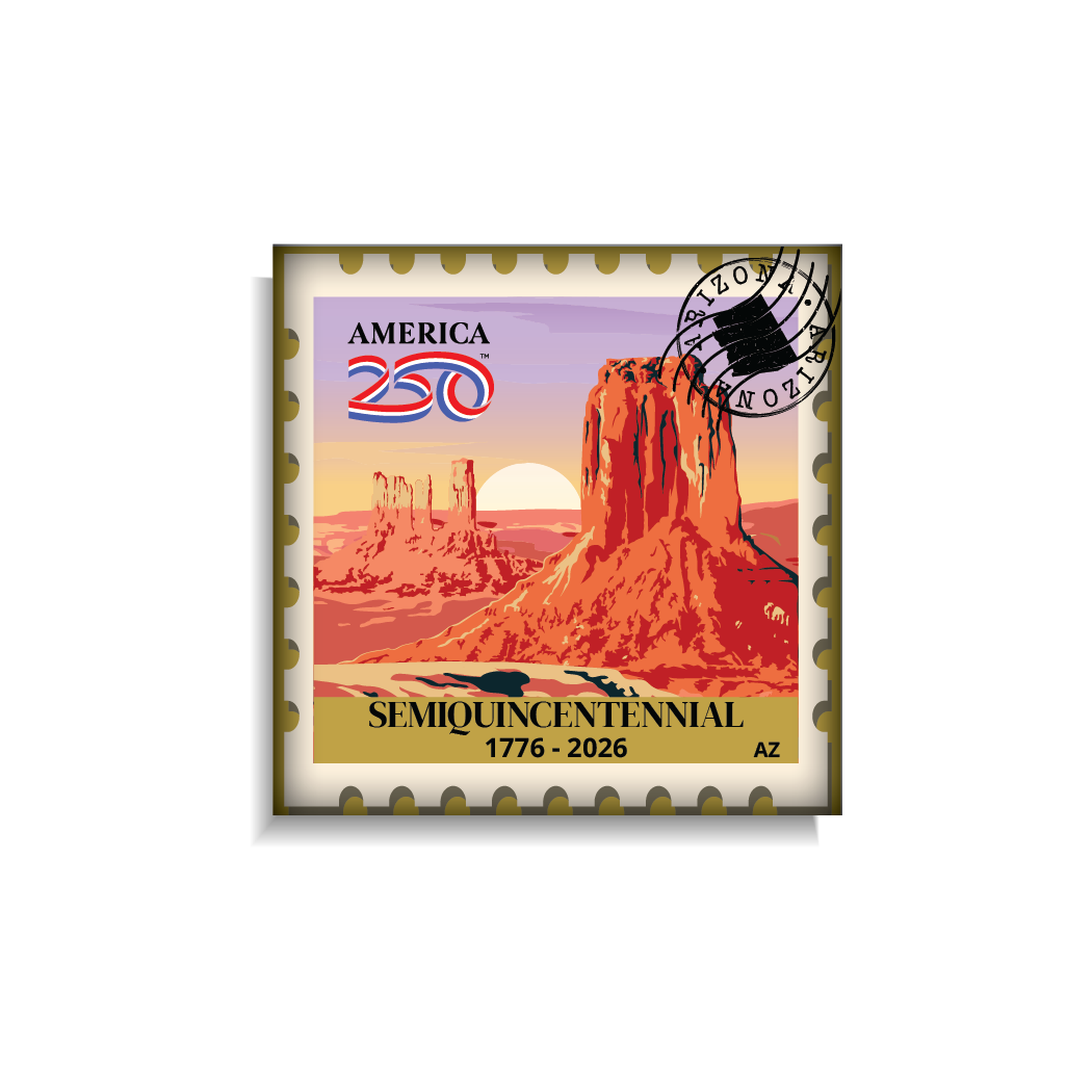 Arizona Stamp Magnet