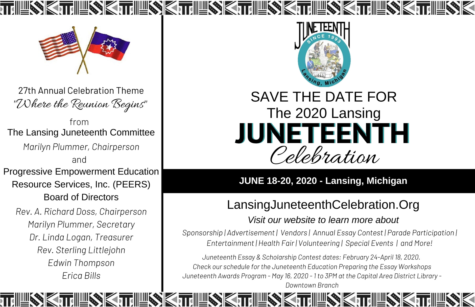 Save the Date Graphic
