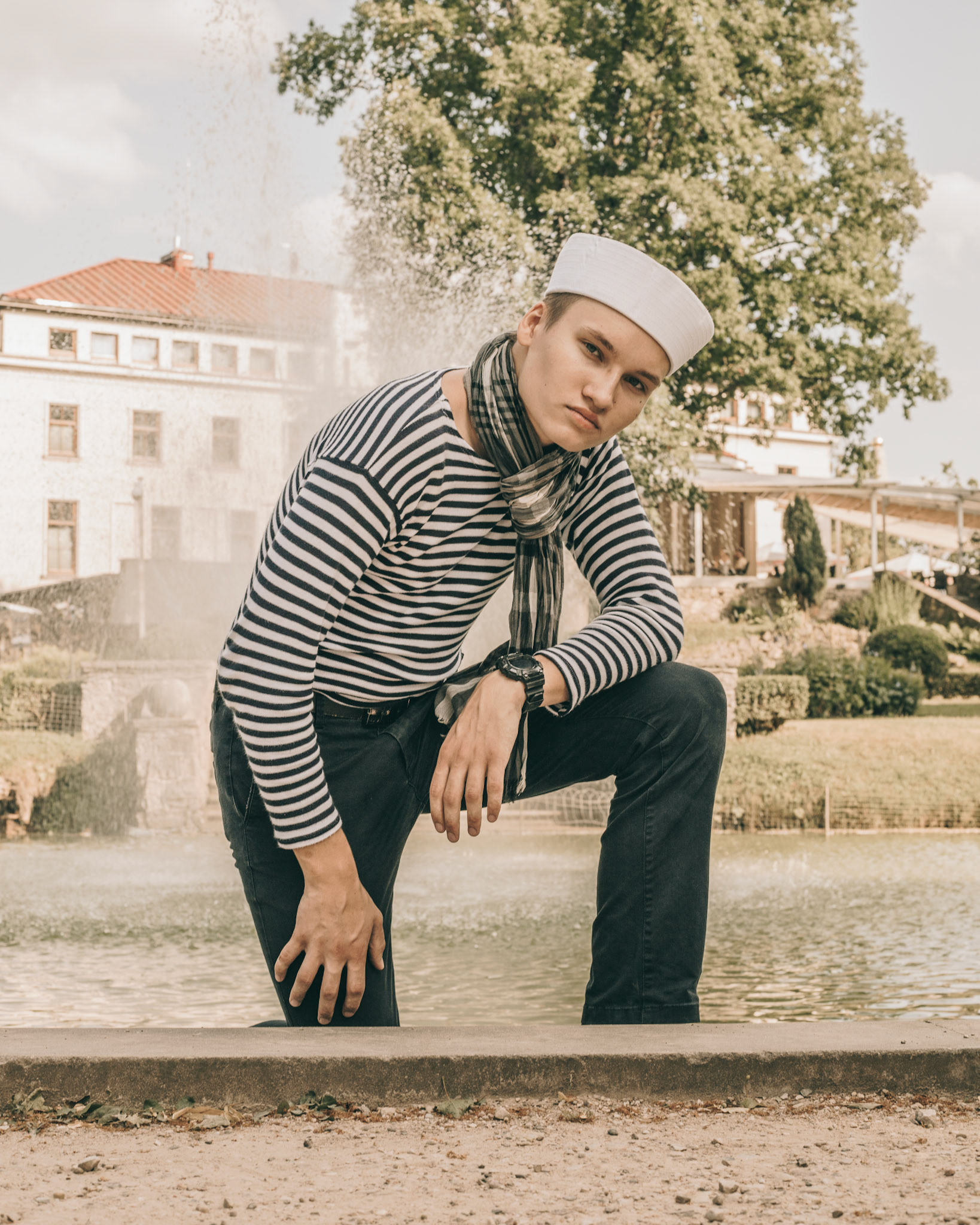 The Captain Reinis Bergmanis in Cesis, Latvia