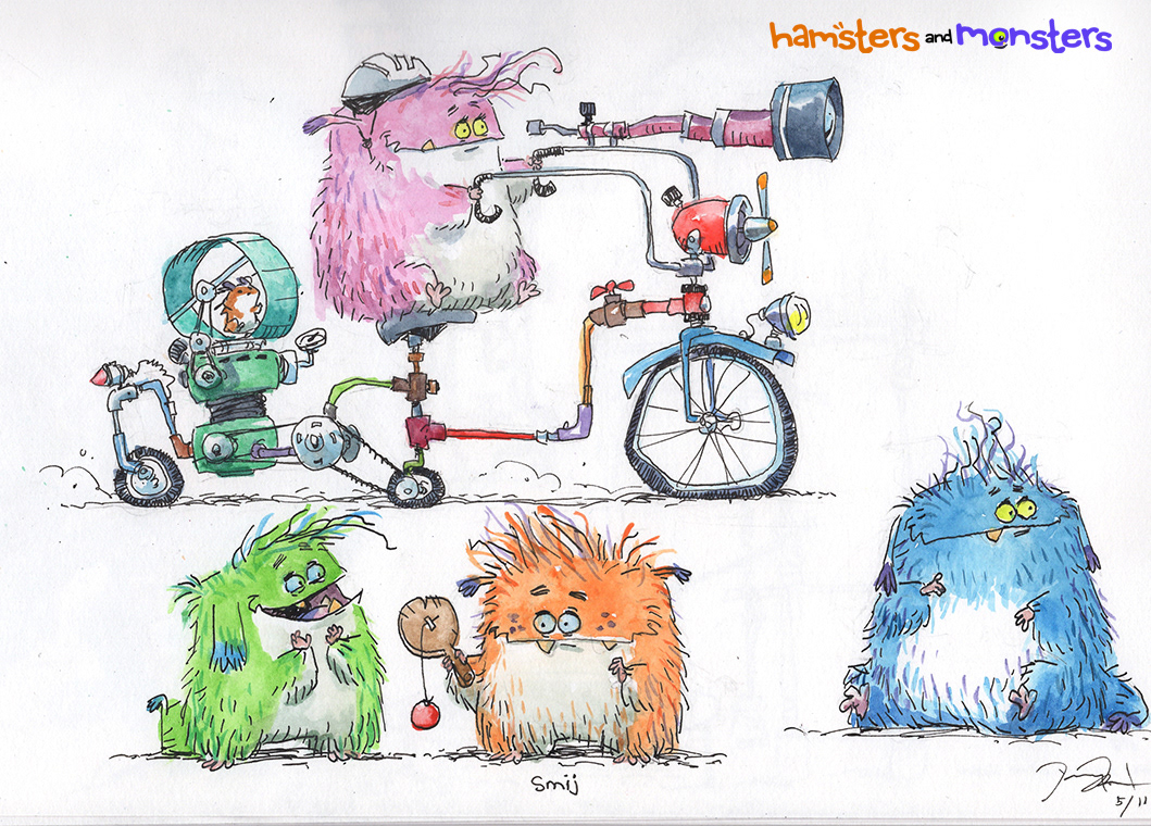 Sketchbook Traditional Media - watercolor and ink