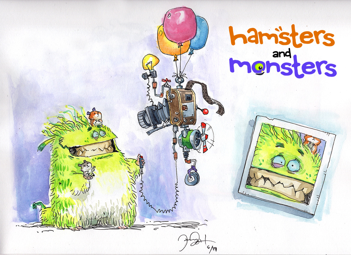 Sketchbook Traditional Media - watercolor and ink