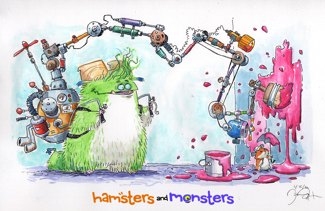 Sketchbook Traditional Media - watercolor and ink