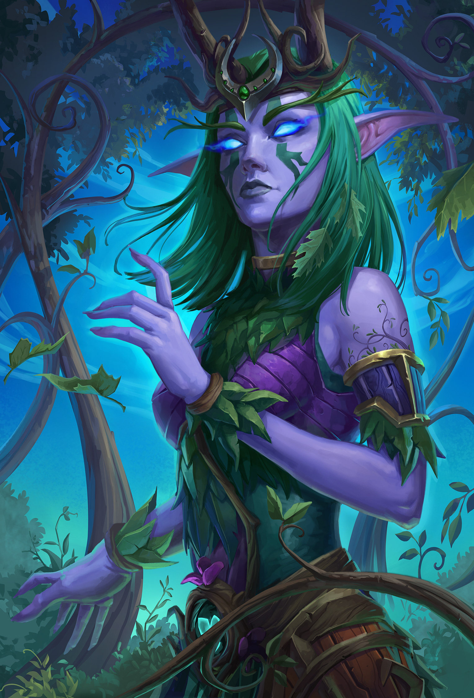 Hearthstone Signature Card - The Emerald Dream expansion