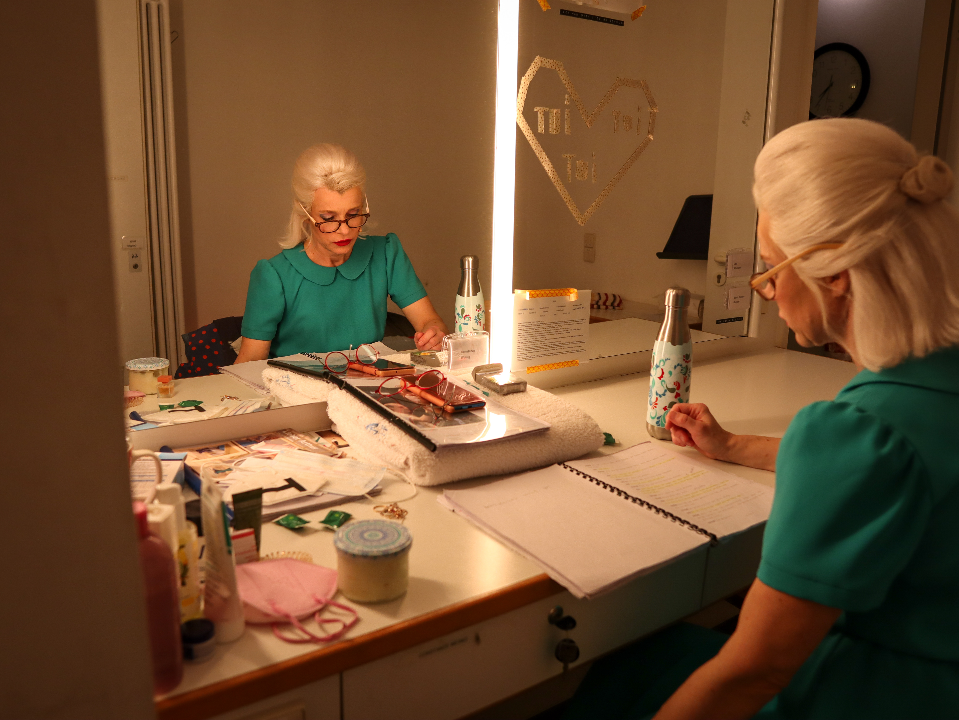 Constanze Weinig Backstage