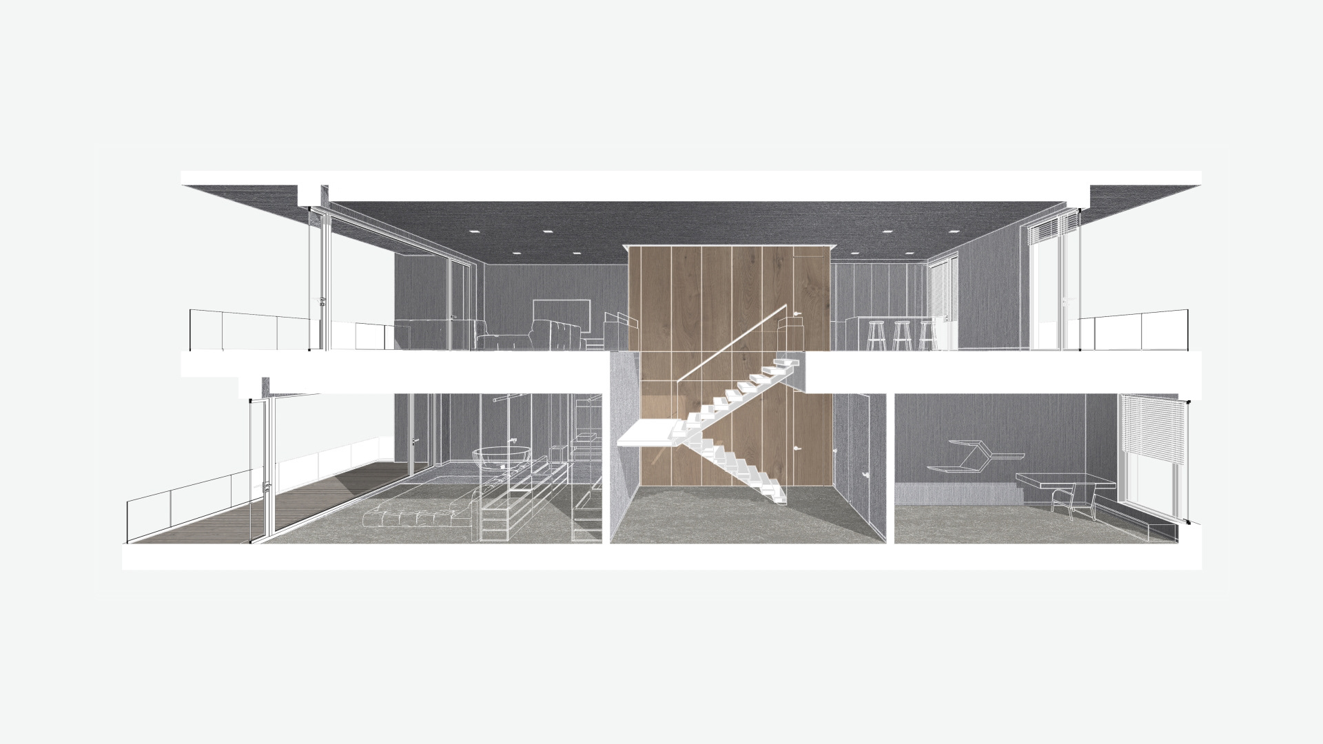 diagram tbilisi hills view tbilisi concrete moodboard exterior materials glass townhouse duplex bebitalia design concept sofa carpet section plan