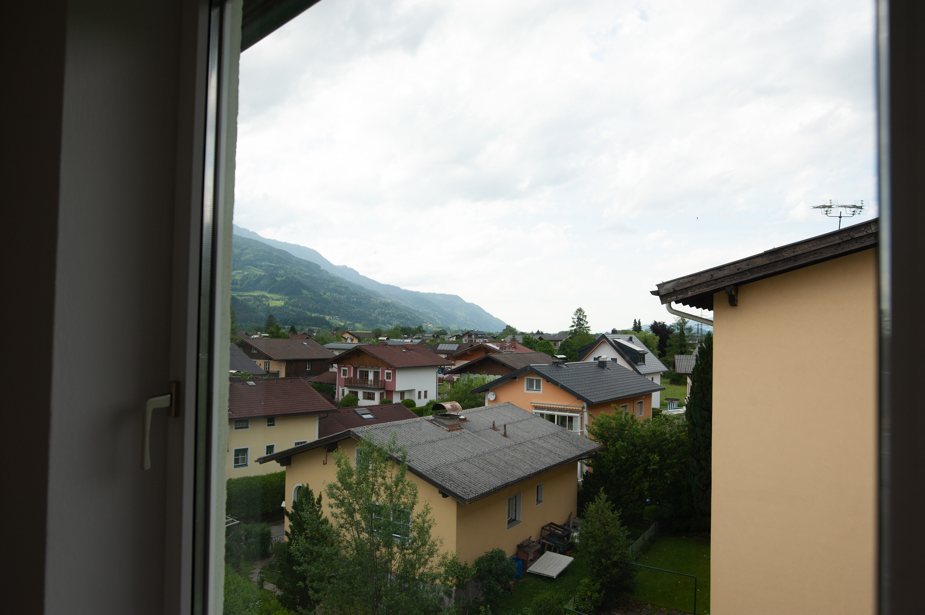 Blick aus Küchenfenster