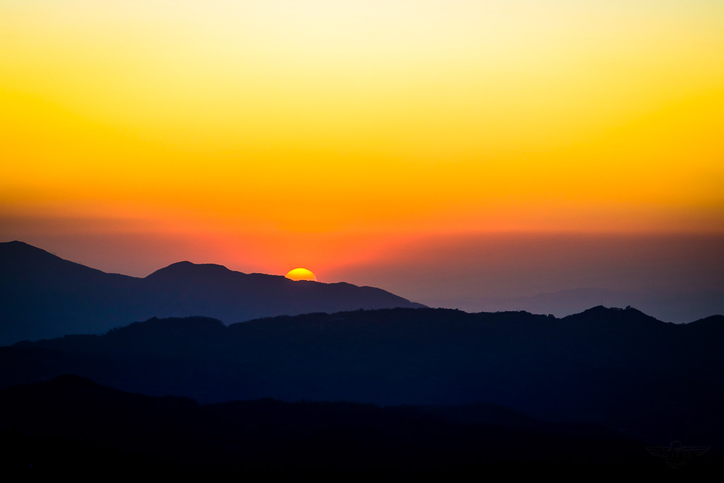 Sunset in Puriscal Mountains