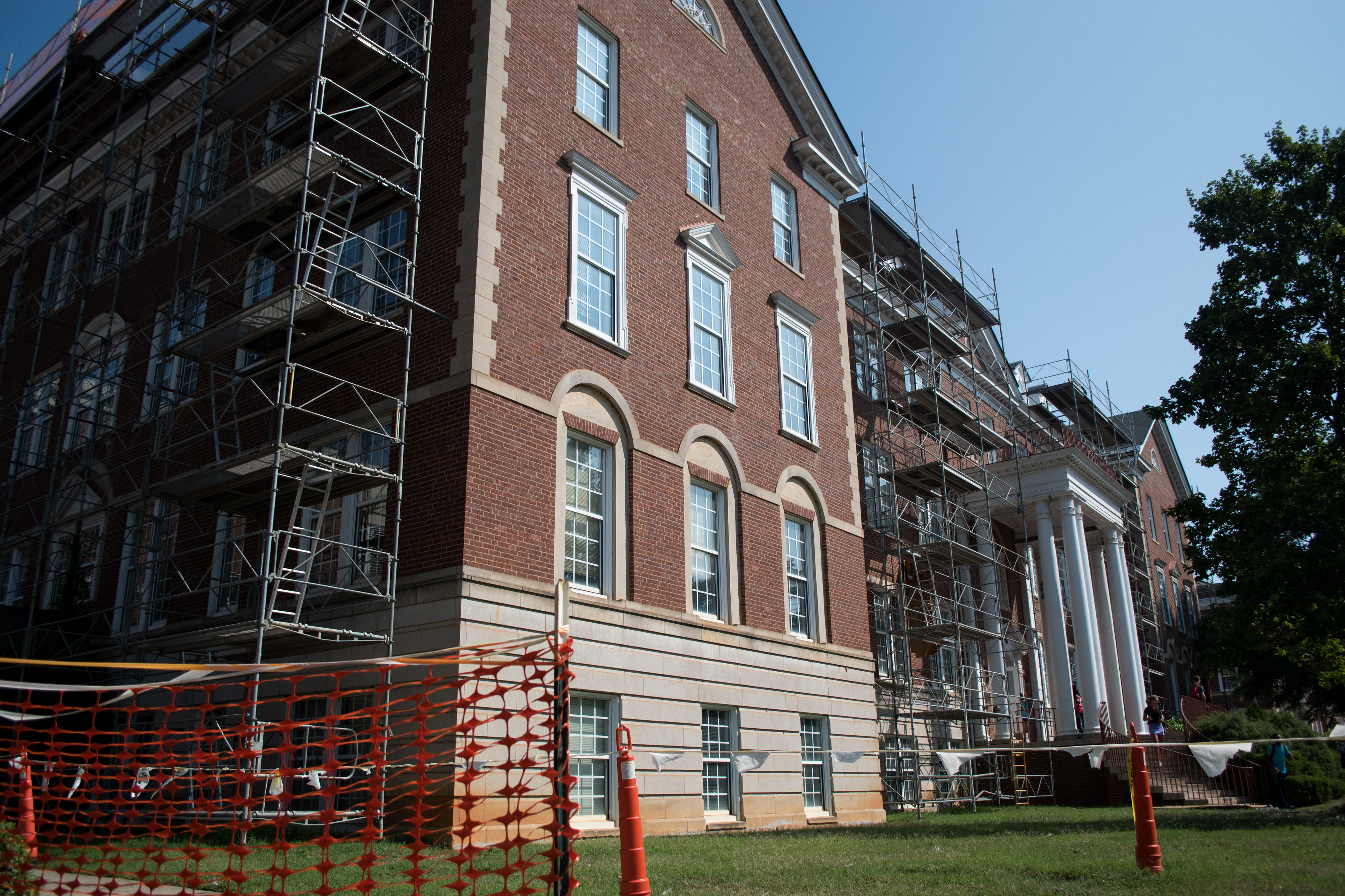 Thurmond building being remodled