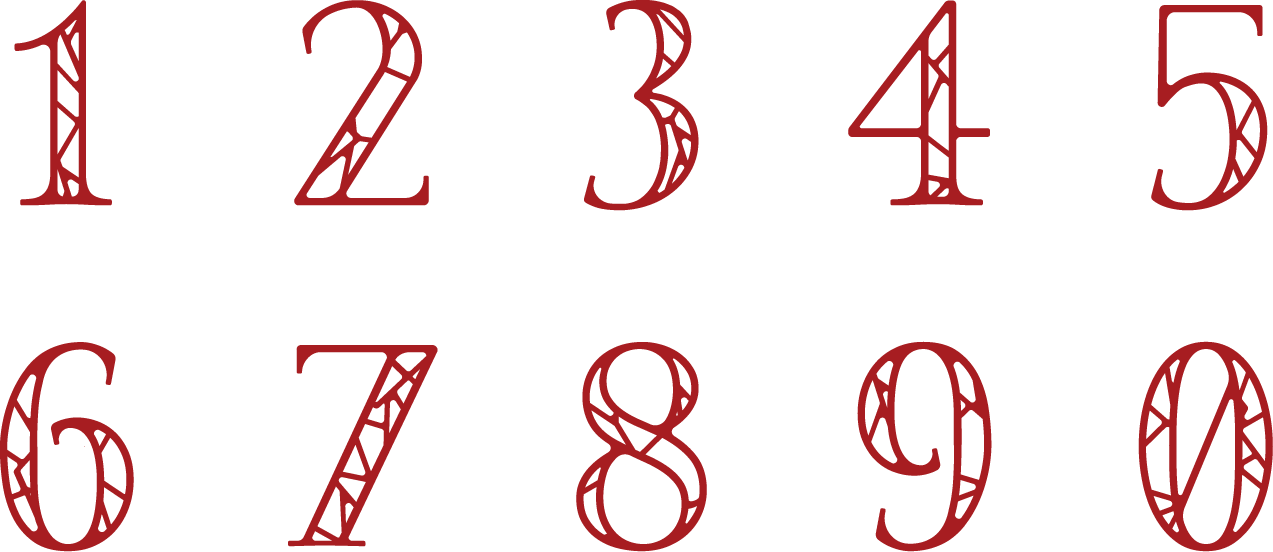 Lining Numerals