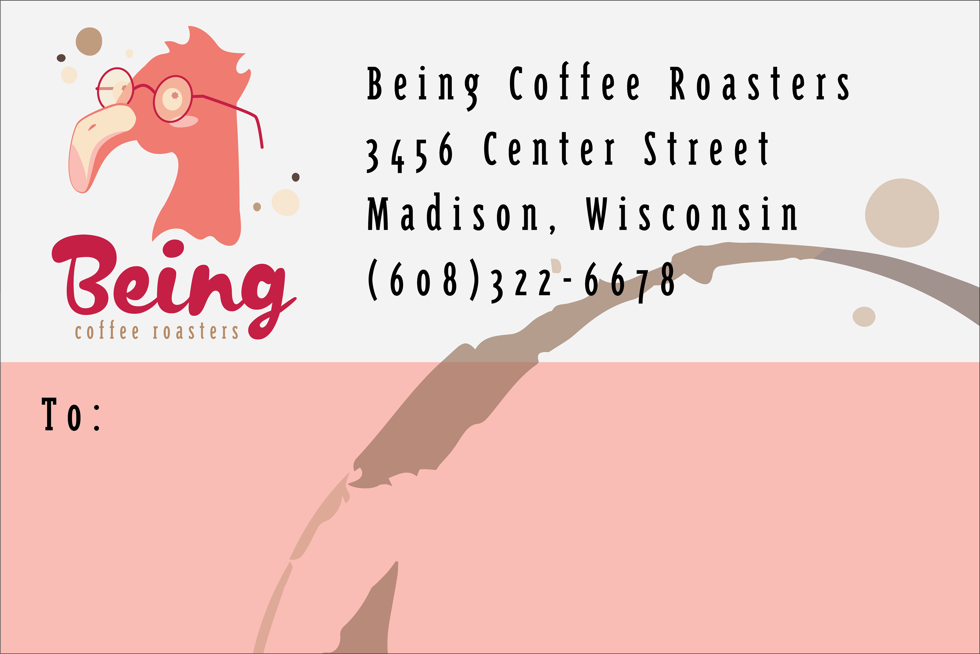 shipping label