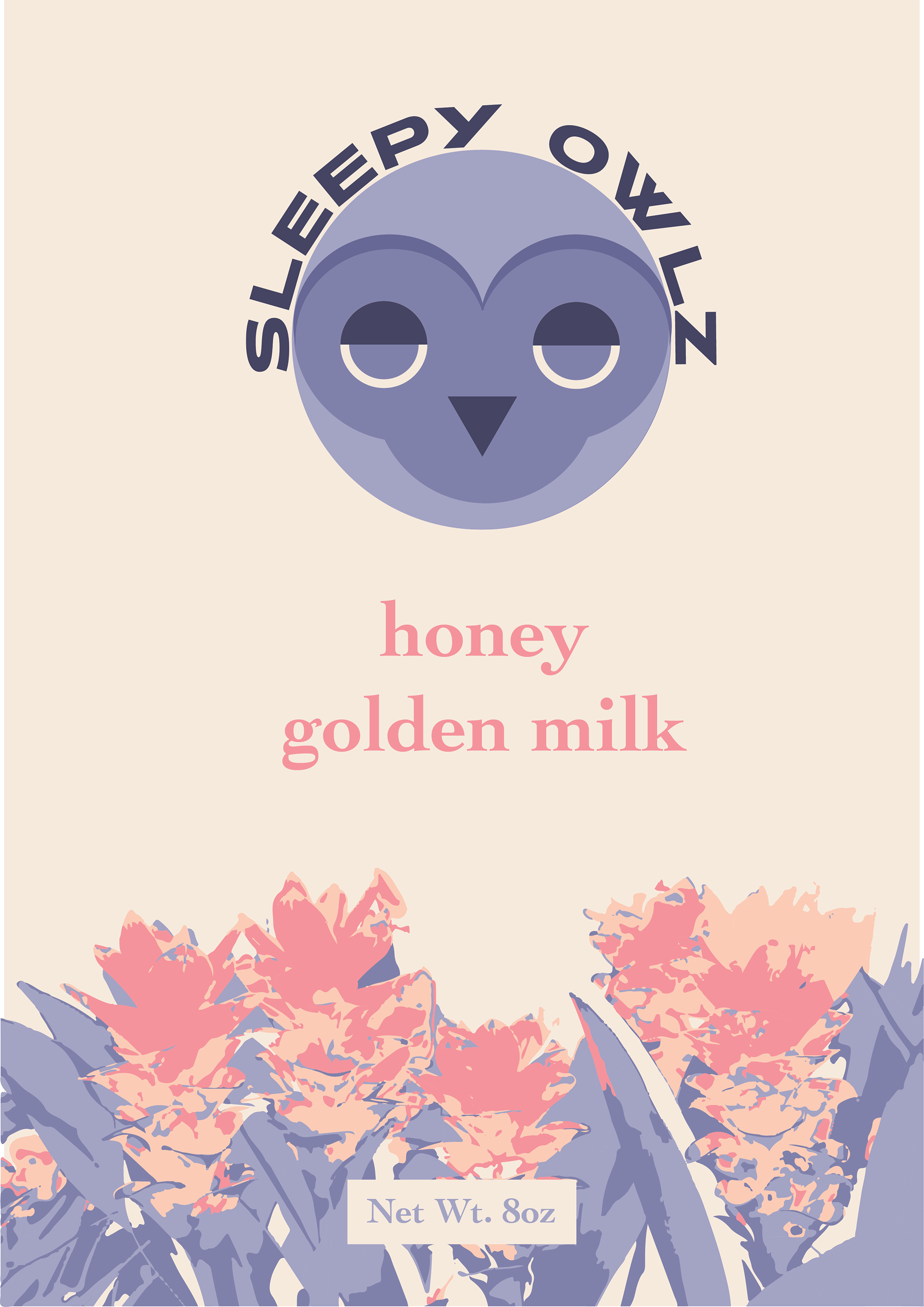 golden milk label-front